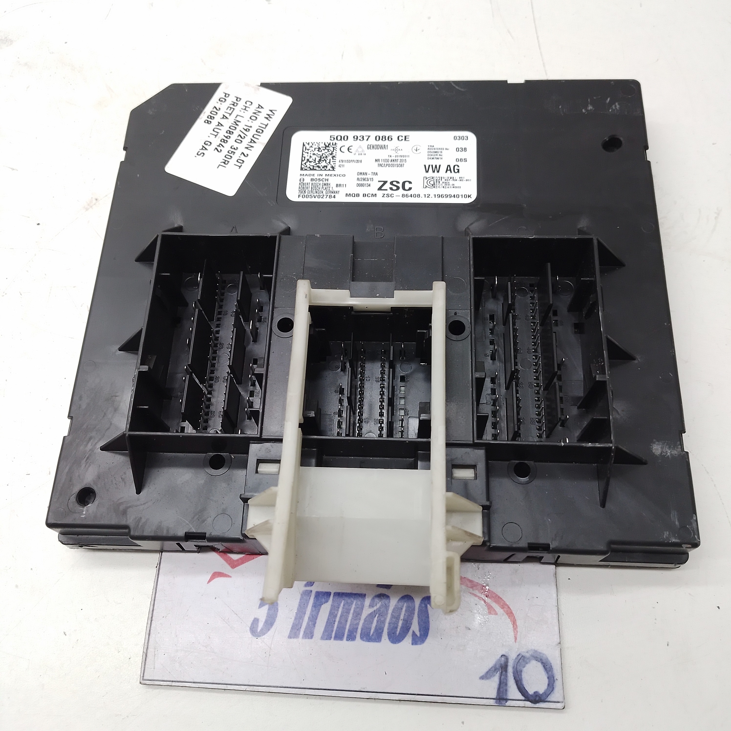 Módulo Conforto Vw Tiguan Tsi 2.0 2019 / 2020 Nº5q0937086