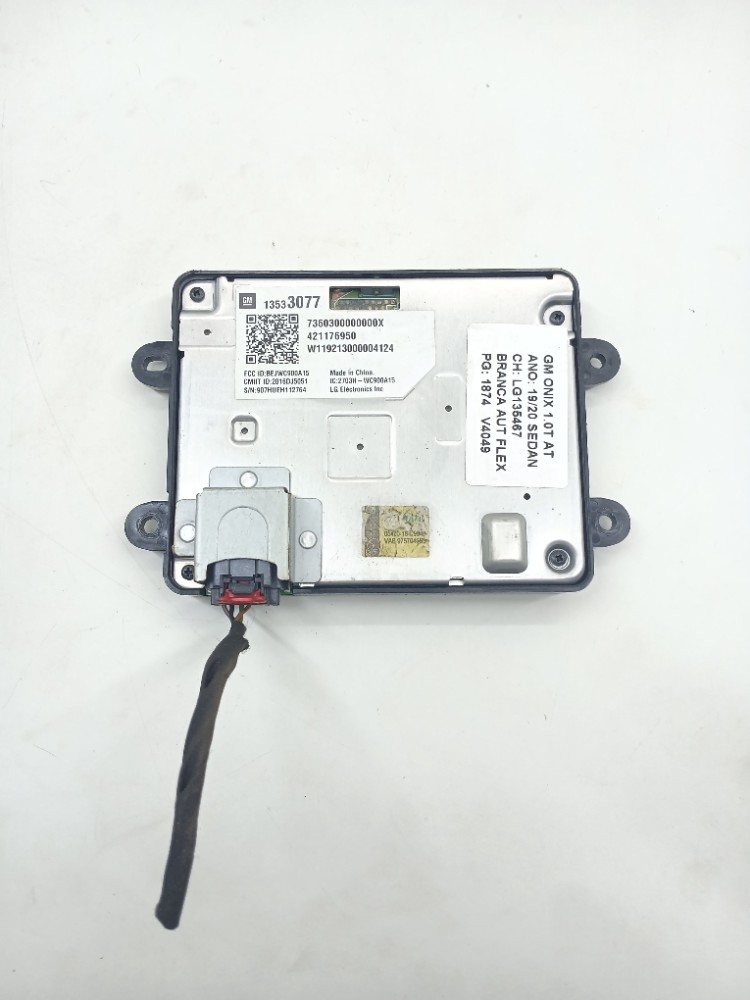 Módulo Carregador Indução Gm Onix 1.0 Turbo 2020 13533077