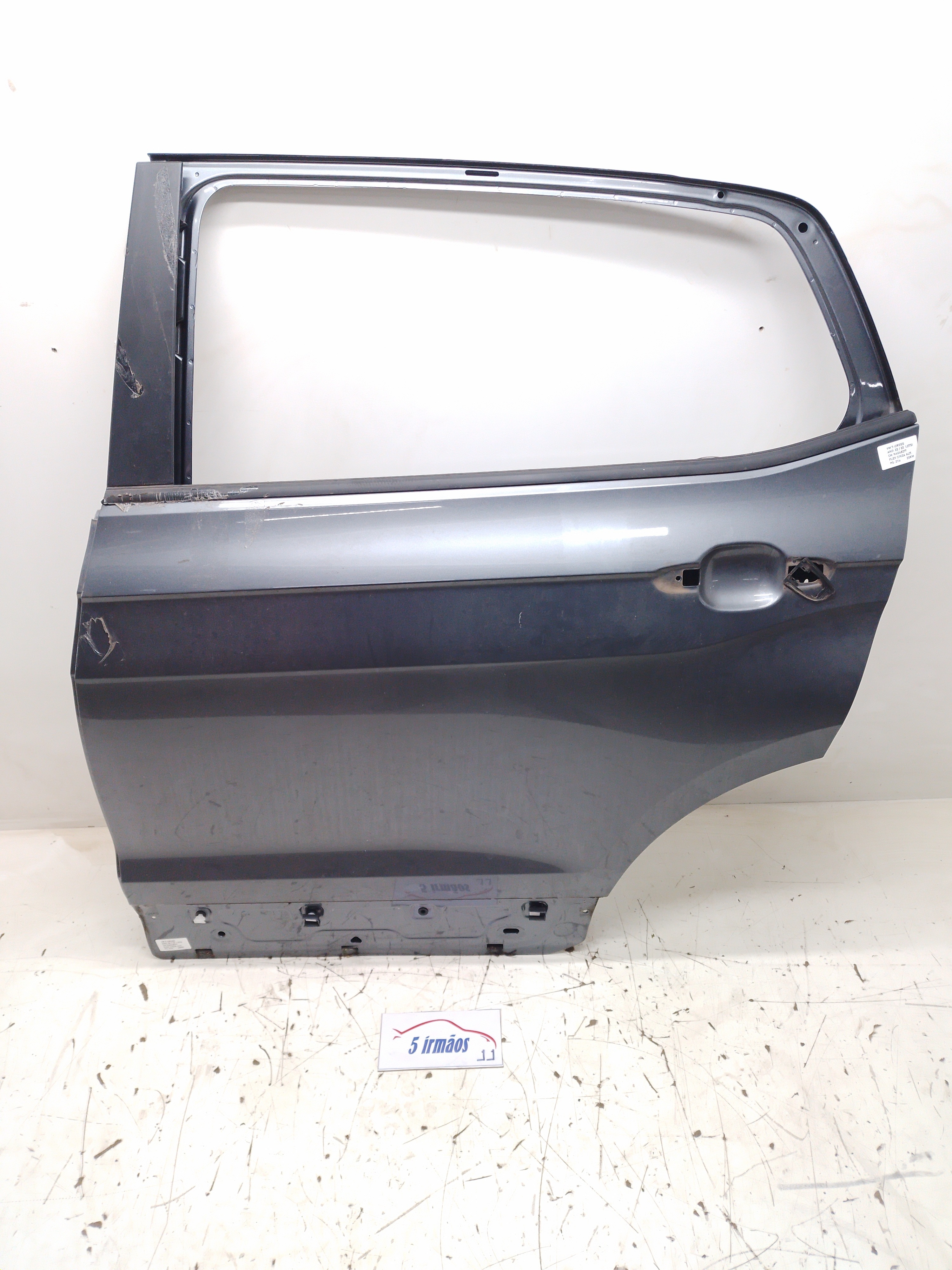 Porta Traseira Esquerda Vw Tcross Tsi 1.0 2022  Traseira