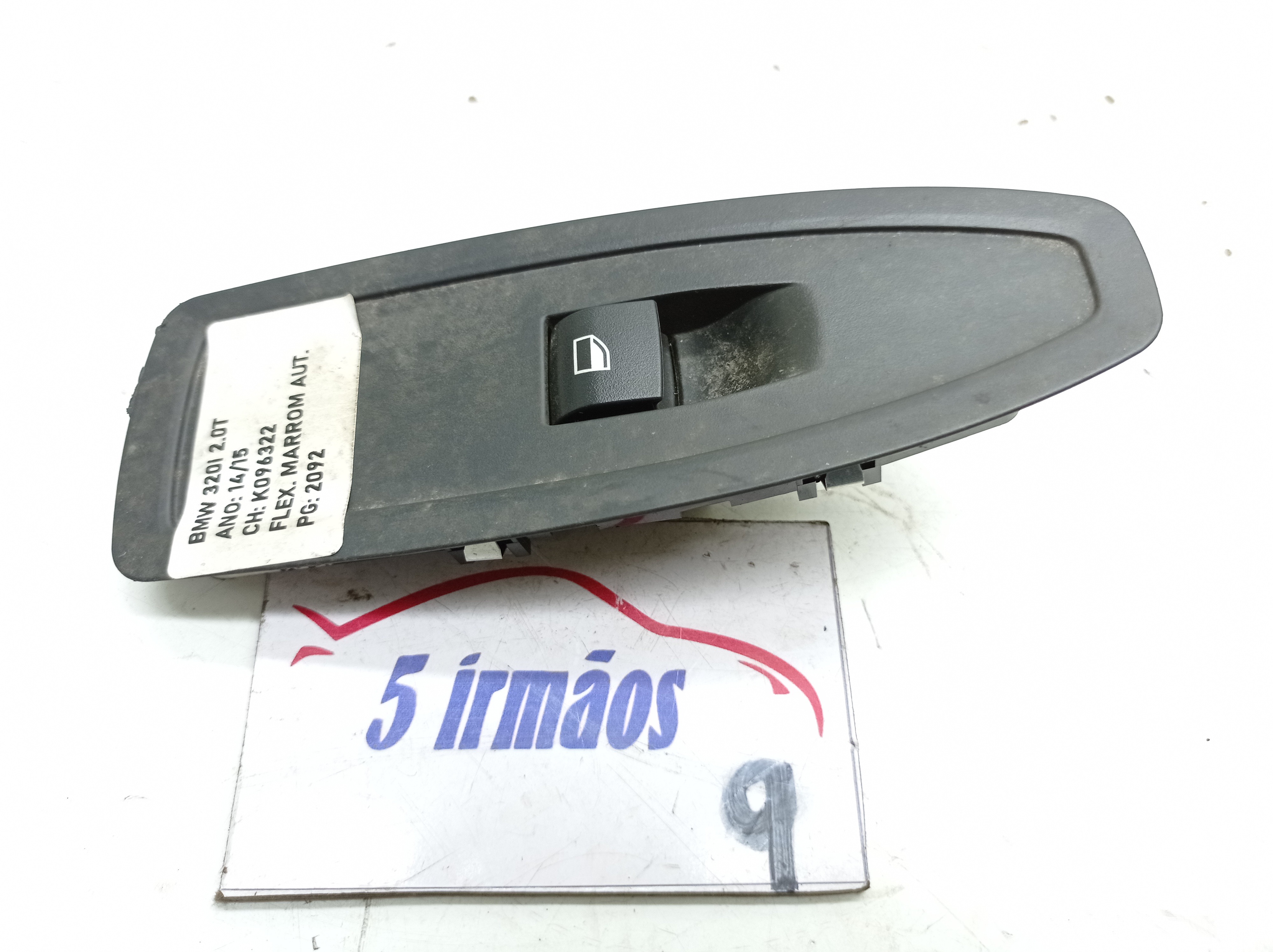 Comando Vidro Dianteiro Direito Bmw 320i 2.0 2014 / 2015