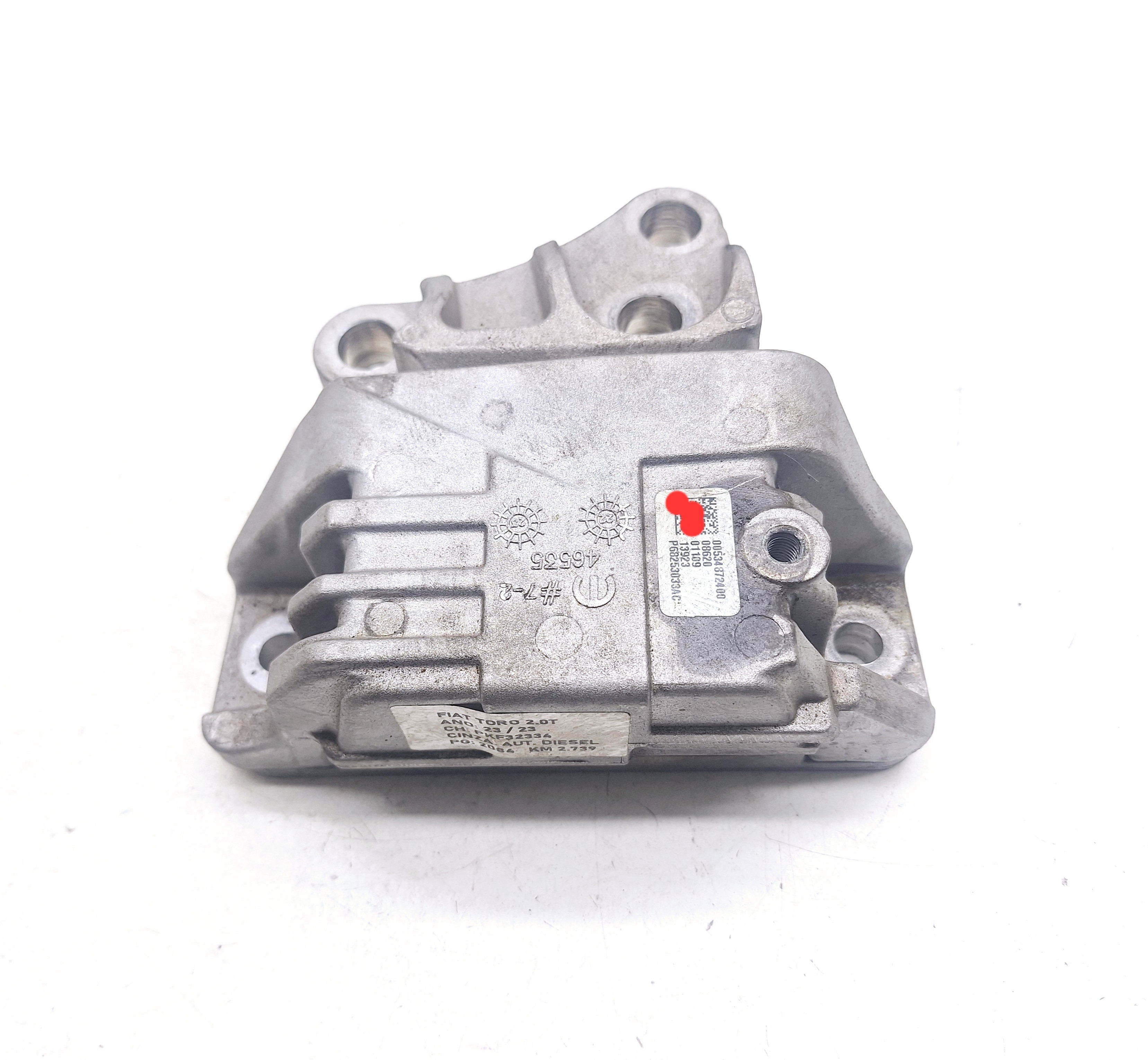 Coxim Câmbio Fiat Toro 2.0 Turbo Diesel 2023 00534872400