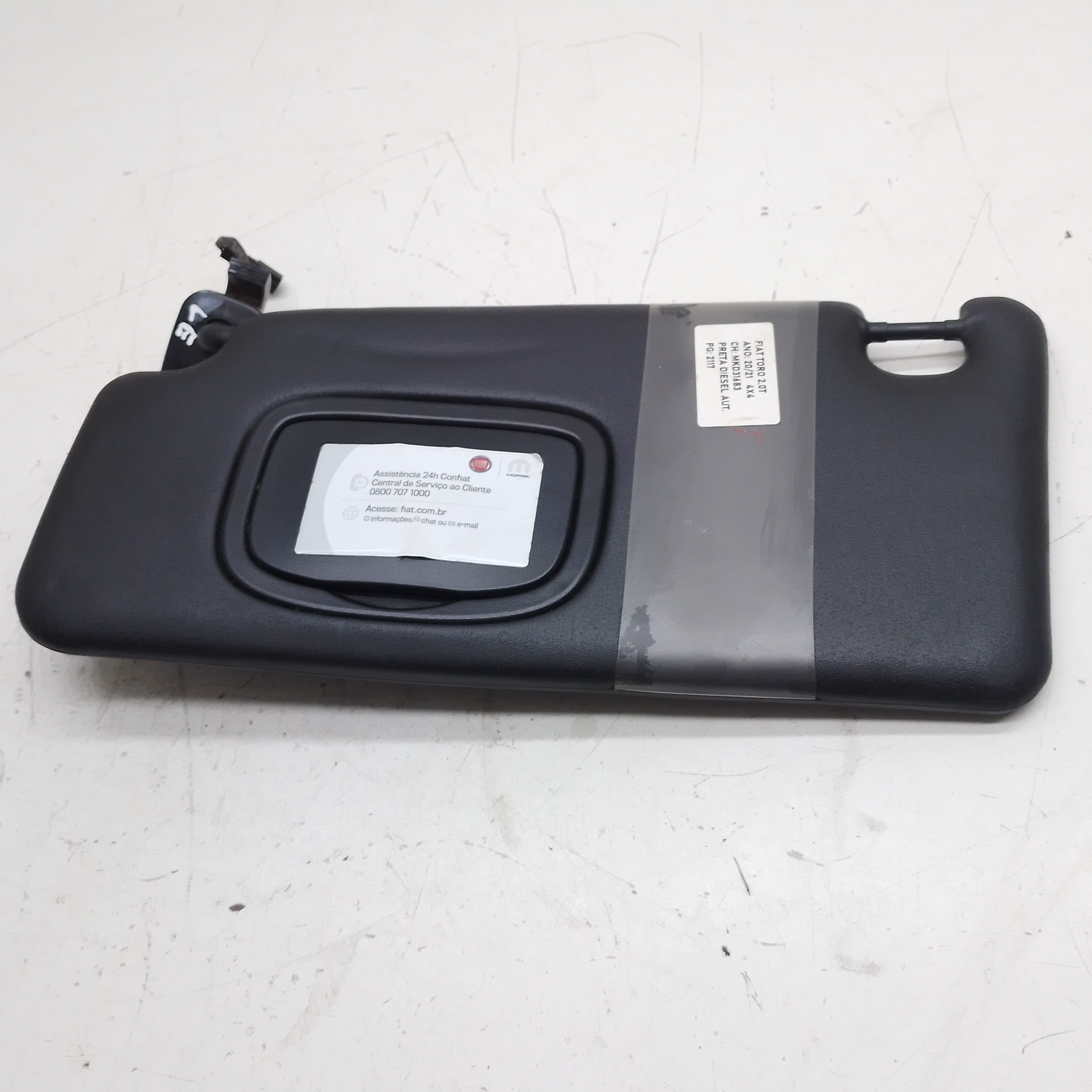 Quebra Sol Esquerdo C / Espelho Fiat Toro 2.0 2020 / 2020