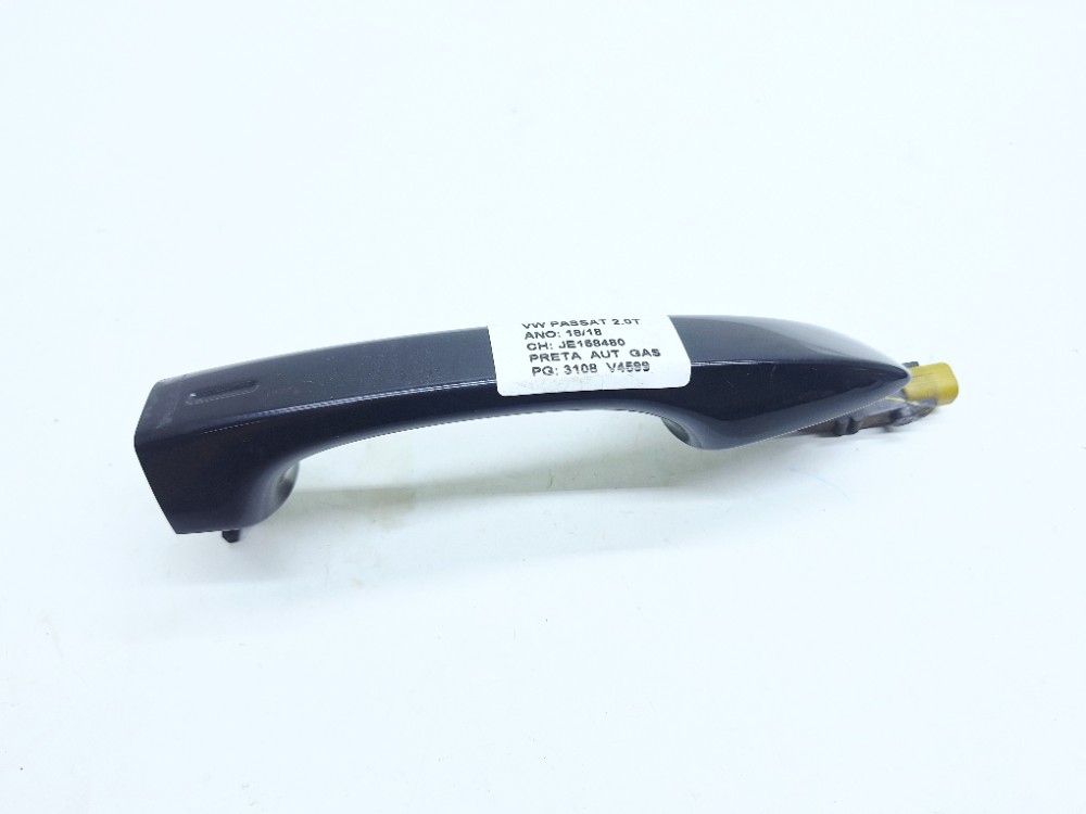 Suporte Maçaneta Externa Dianteira Esquerda Passat 2.0 2018 Preto Dianteira