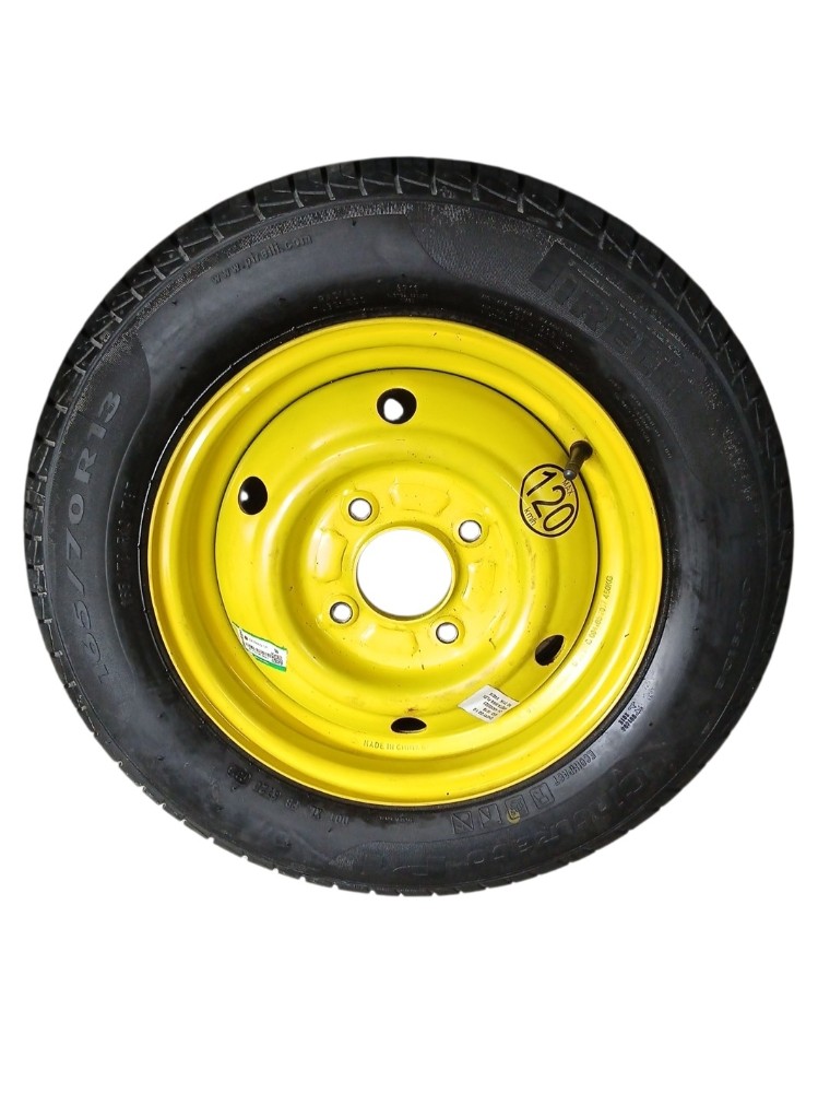 Roda Estepe C Pneu Aro 13 165 70 Chery Qq 1.0 2018 2019