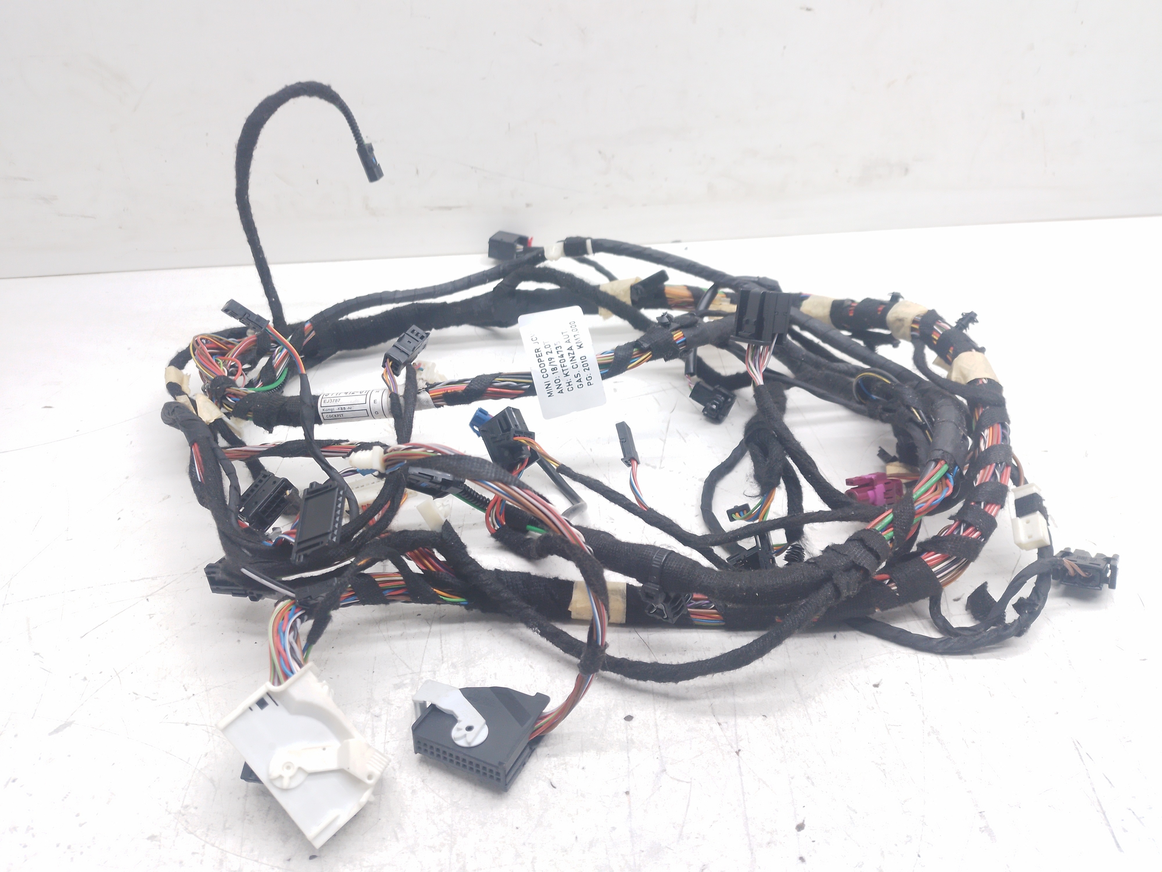 Chicote Painel Mini Cooper Jcw 2.0 2019 19344411