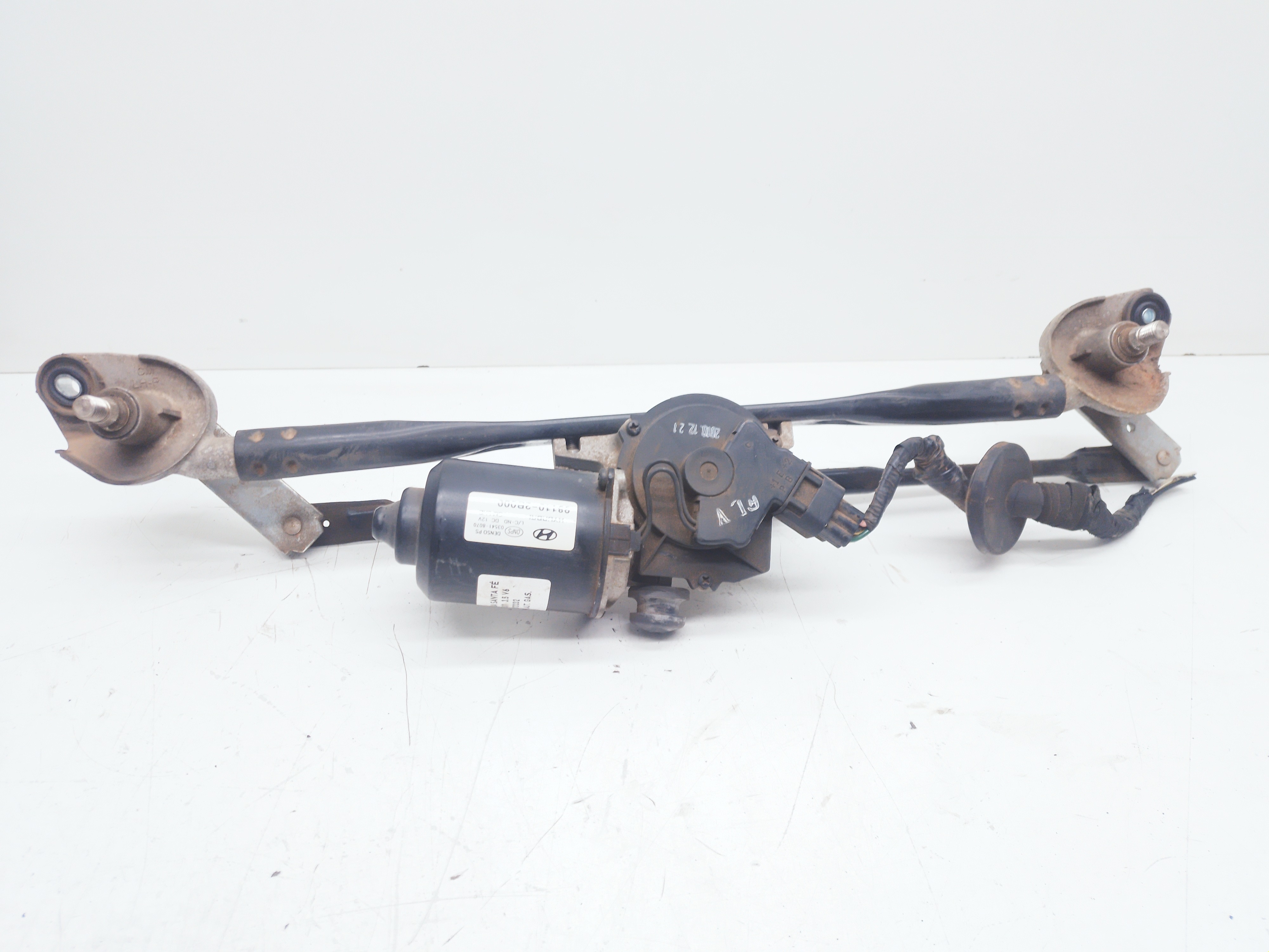 Motor Máquina Limpador Parabrisa Hyundai Santa Fé 2011