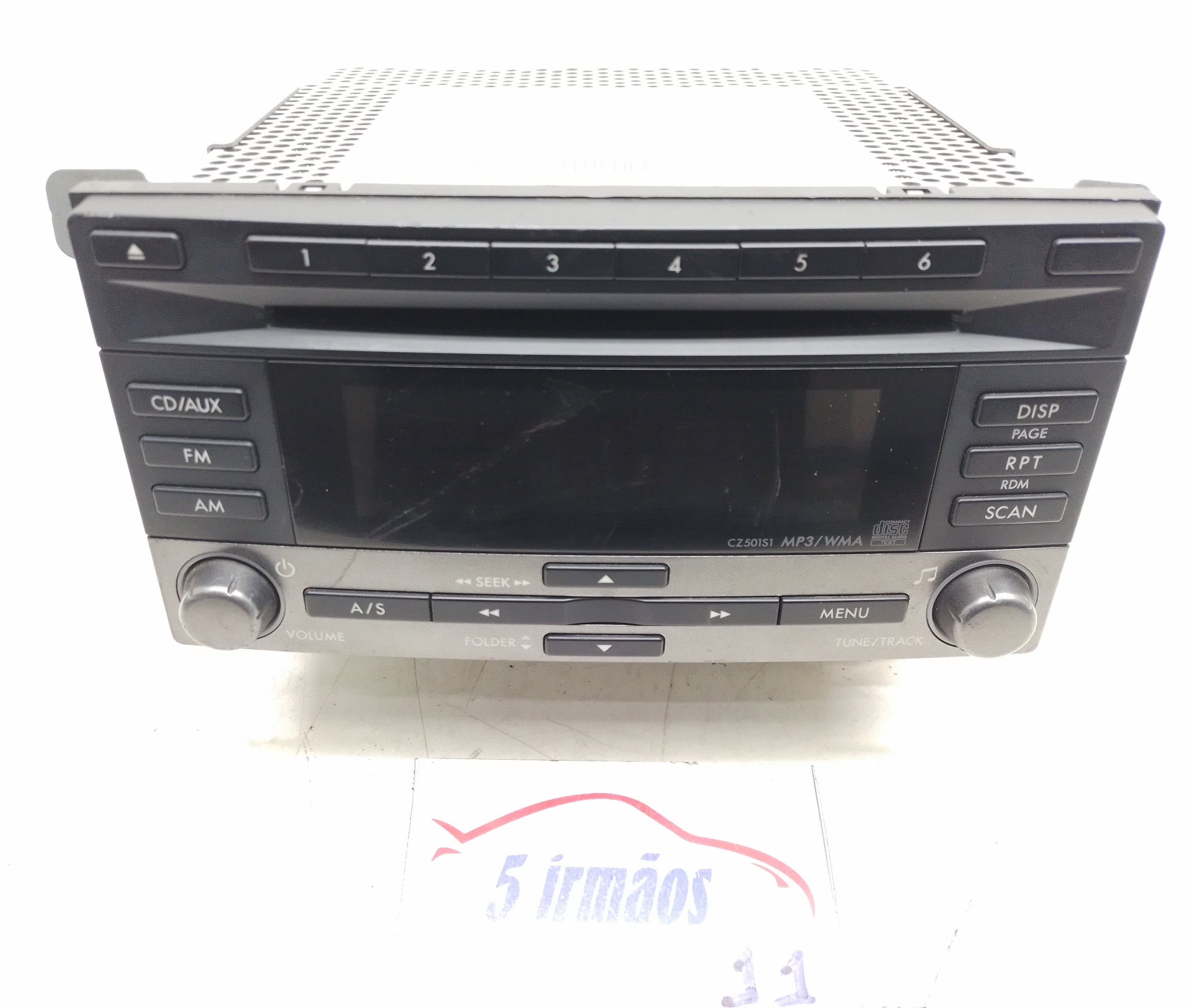 Rádio Cd Player Subaru Impreza 2.0 2008 / 2009 Nº86201fg500