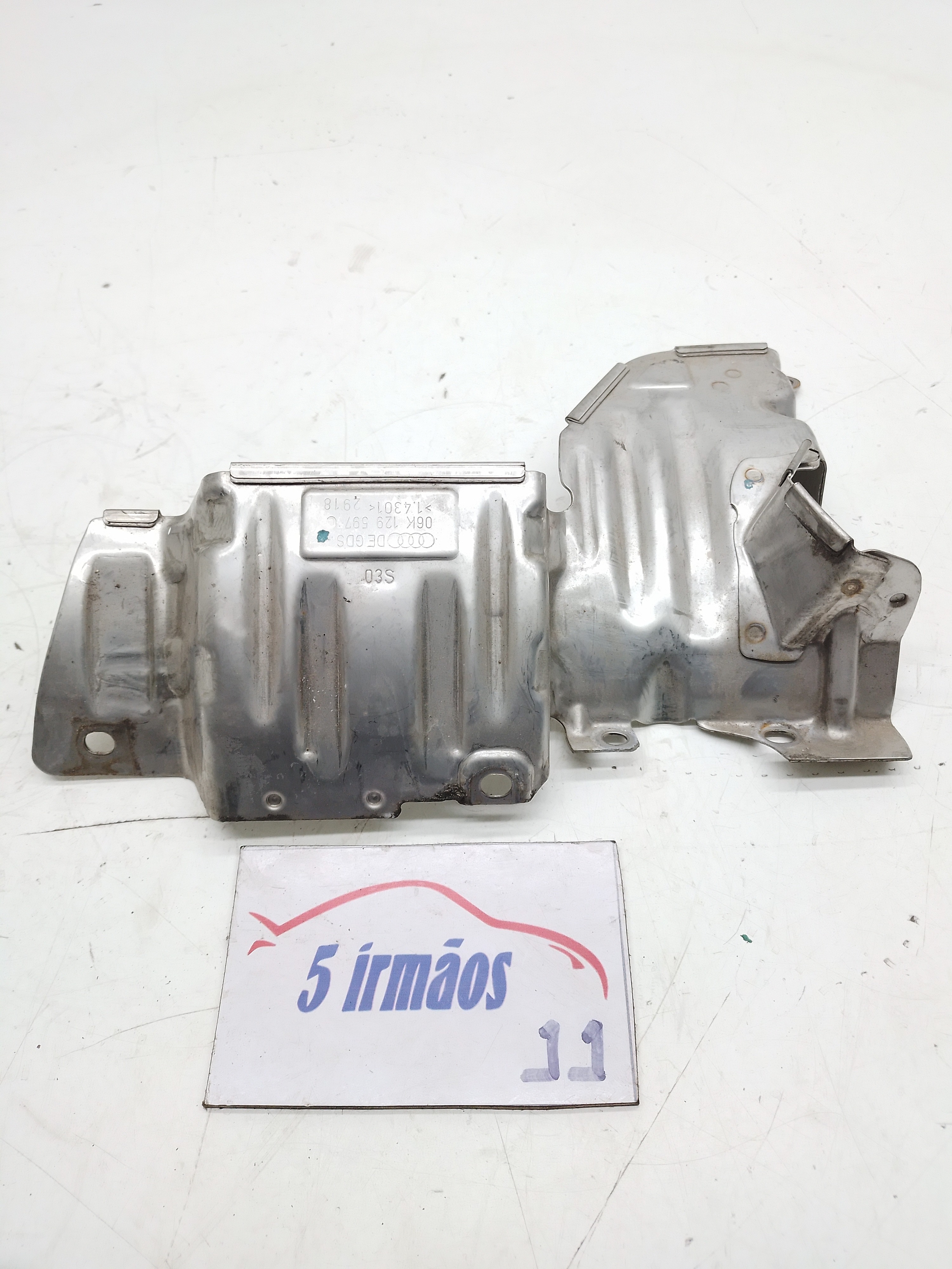 Capa Defletor Calor Vw Passat Tsi 2.0 2018 Nº06k129597c
