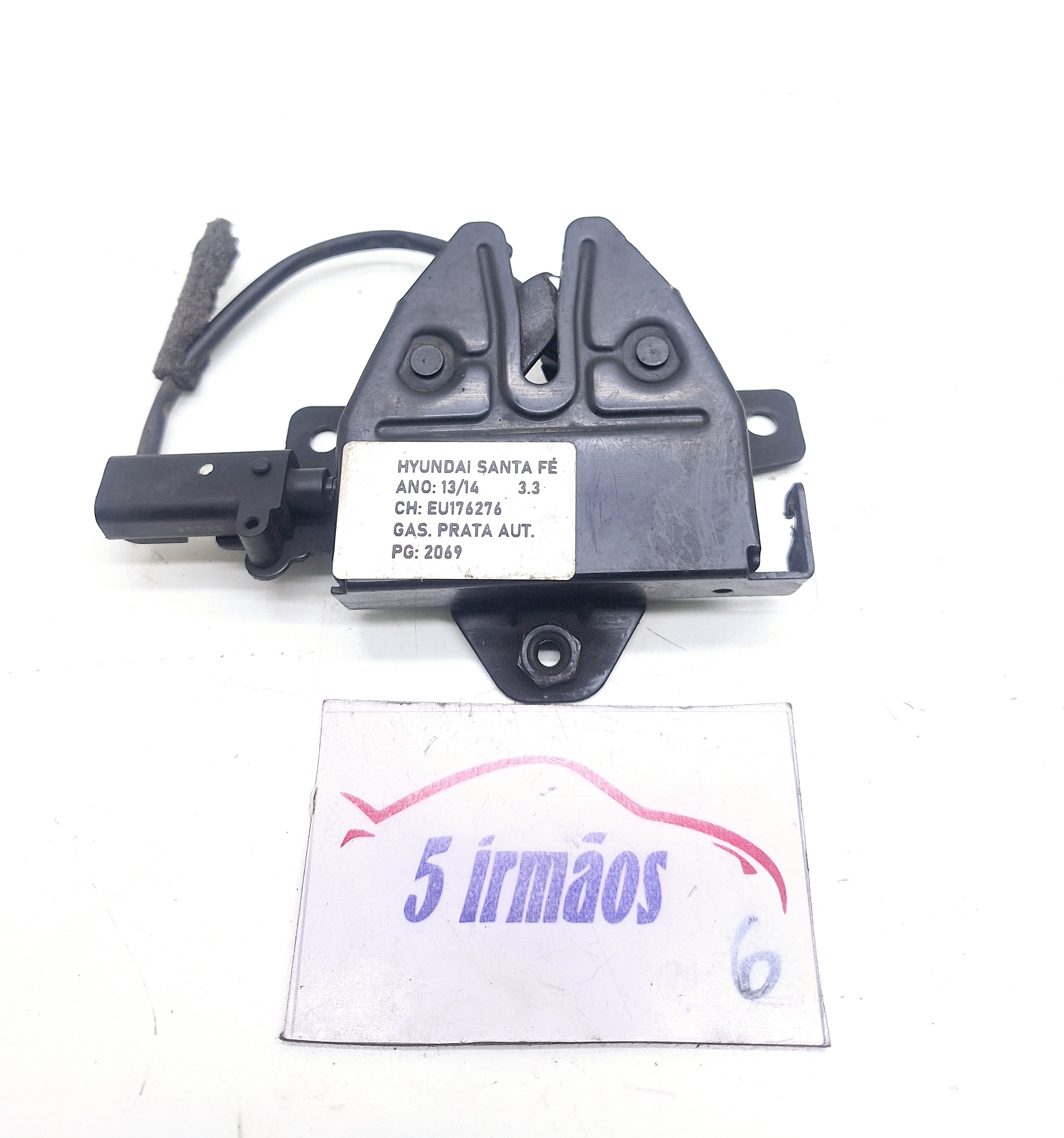 Fechadura Capô Hyundai Santa Fé 3.3 2014/ 2015