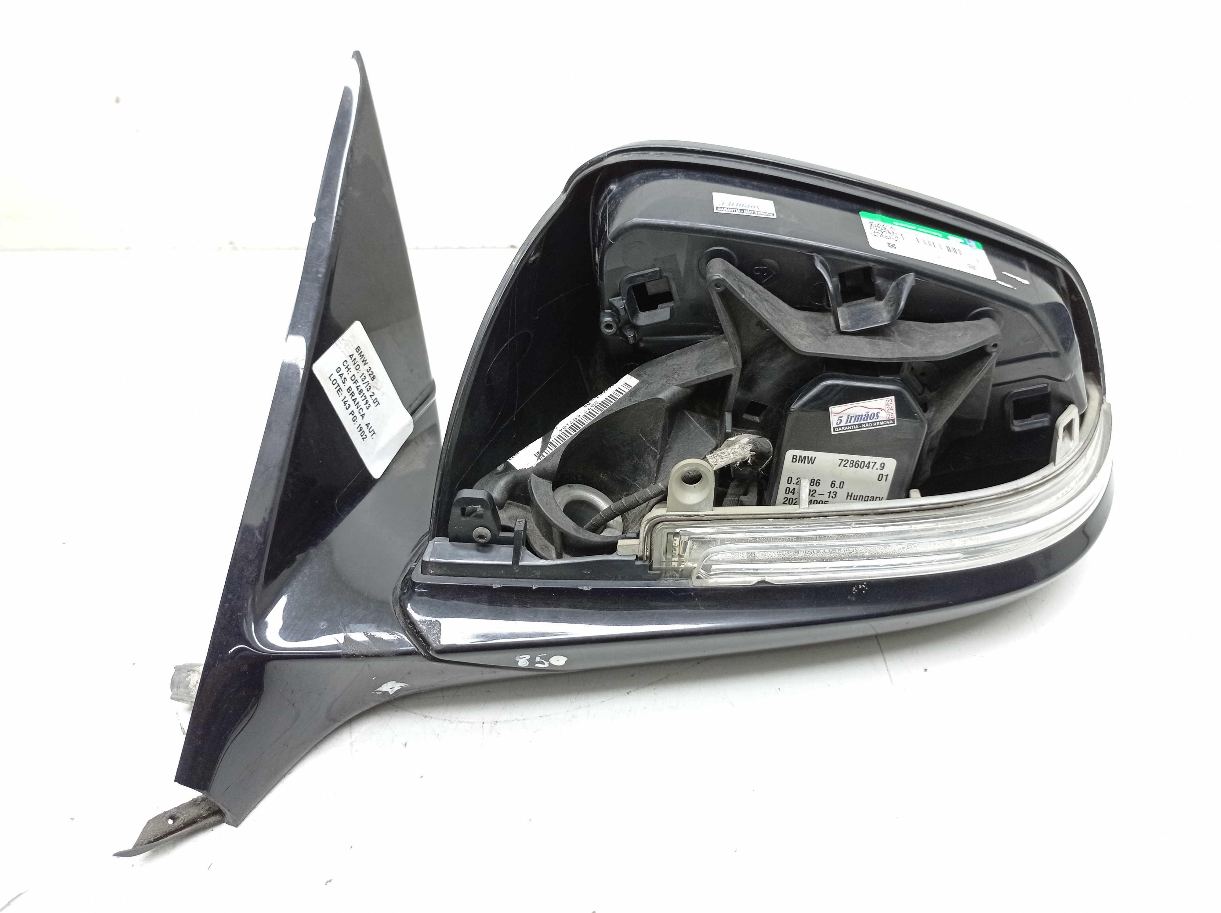 Retrovisor Esquerdo Espelho S/capa Bmw 328i 2.0 2013 / 2014