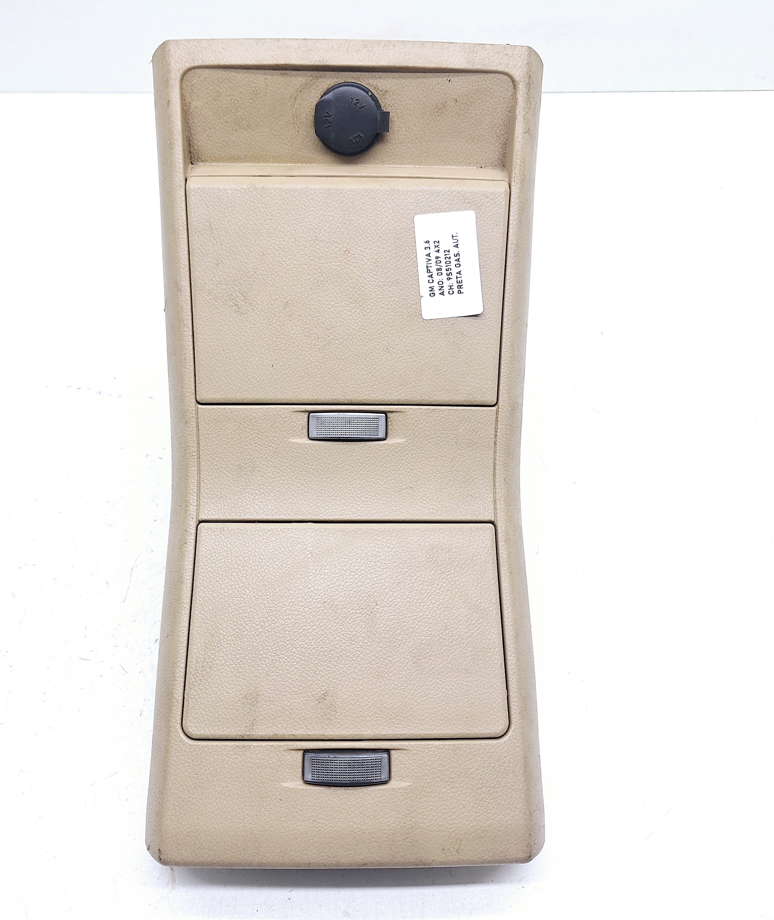 Porta Objetos Console Central Gm Captiva 3.6 2009 96630191