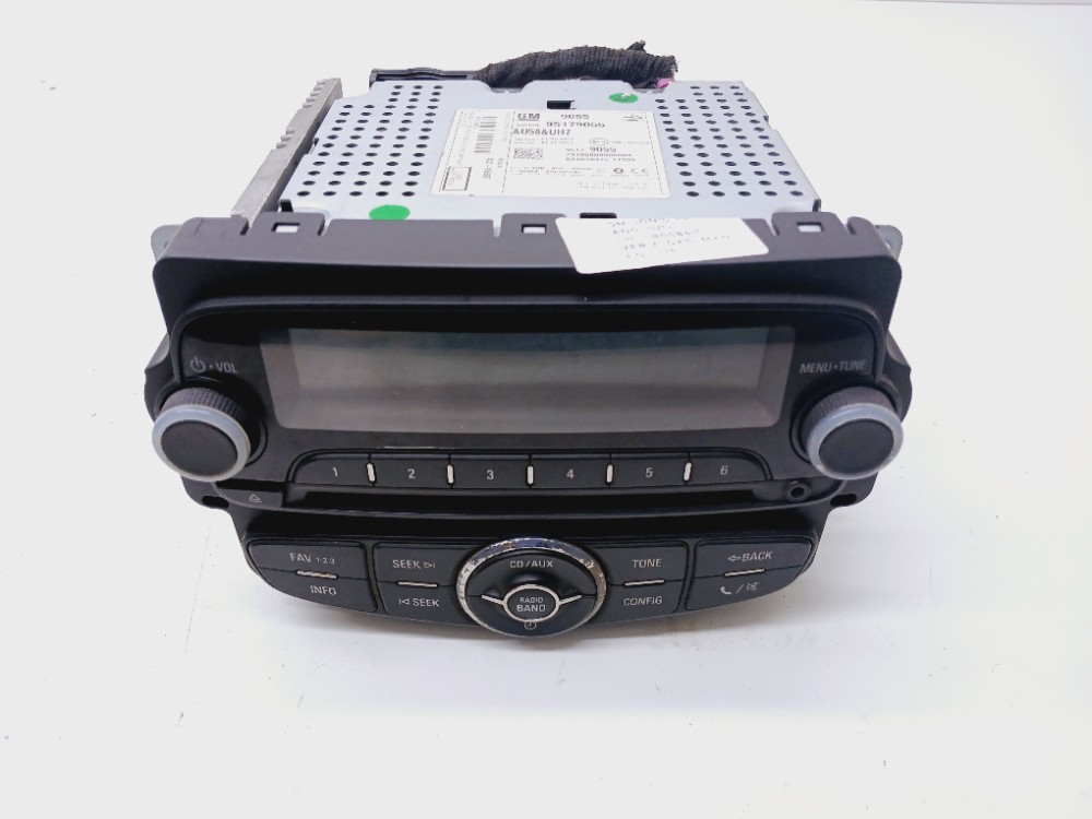 Radio Cd Player Gm Sonic 1.6 2011 2012 95179055