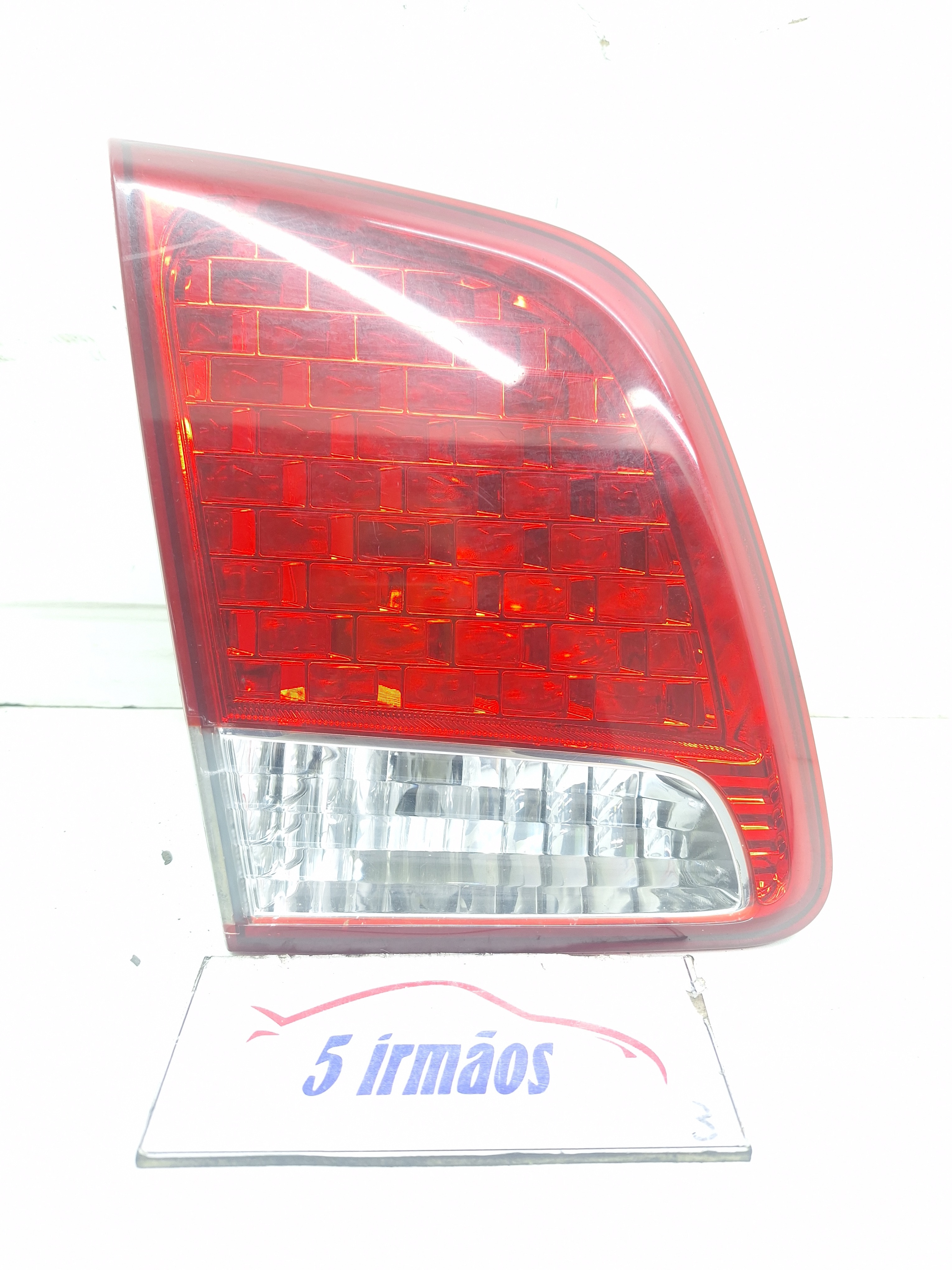 Lanterna Esquerda Sem Led Tampa Traseira Sorento 3.5 2011 Esquerdo Vermelho