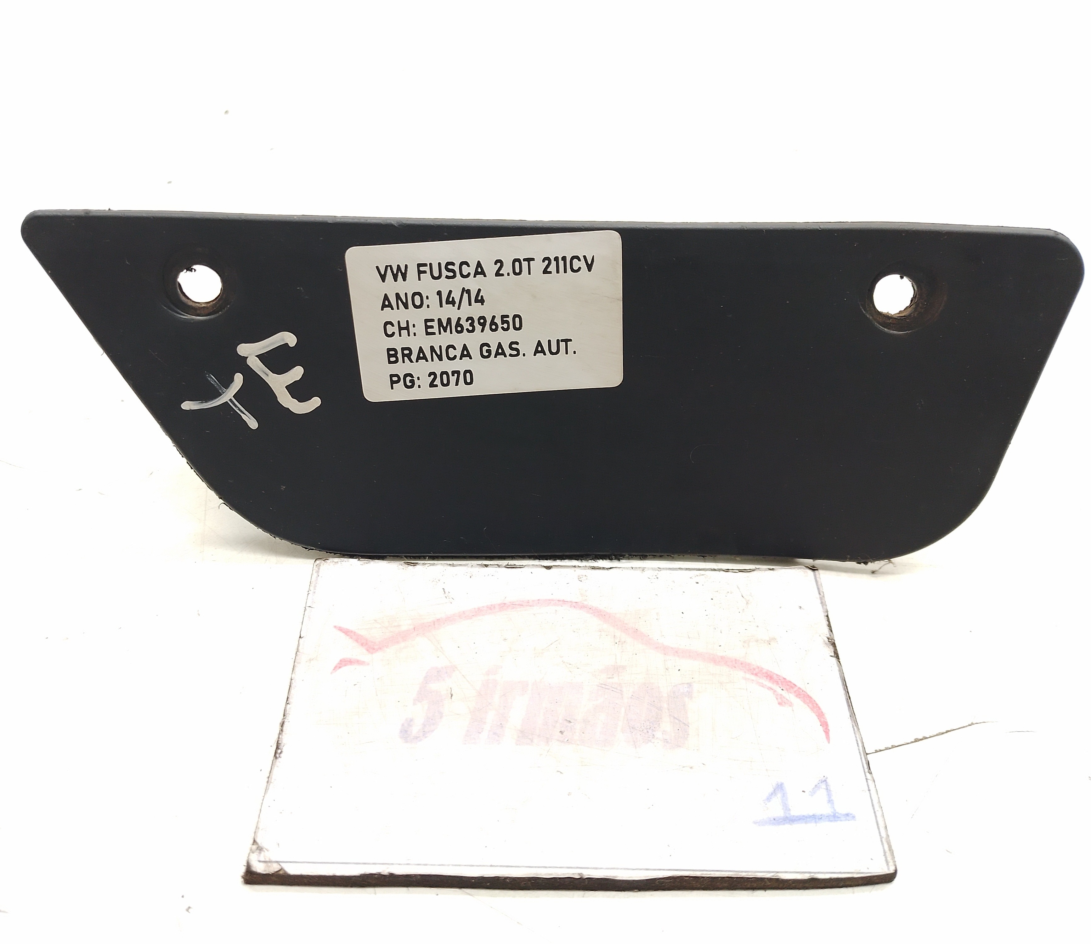 Acabamento Parabarro Traseiro Esquerdo Vw Fusca Tsi 2.0 2014