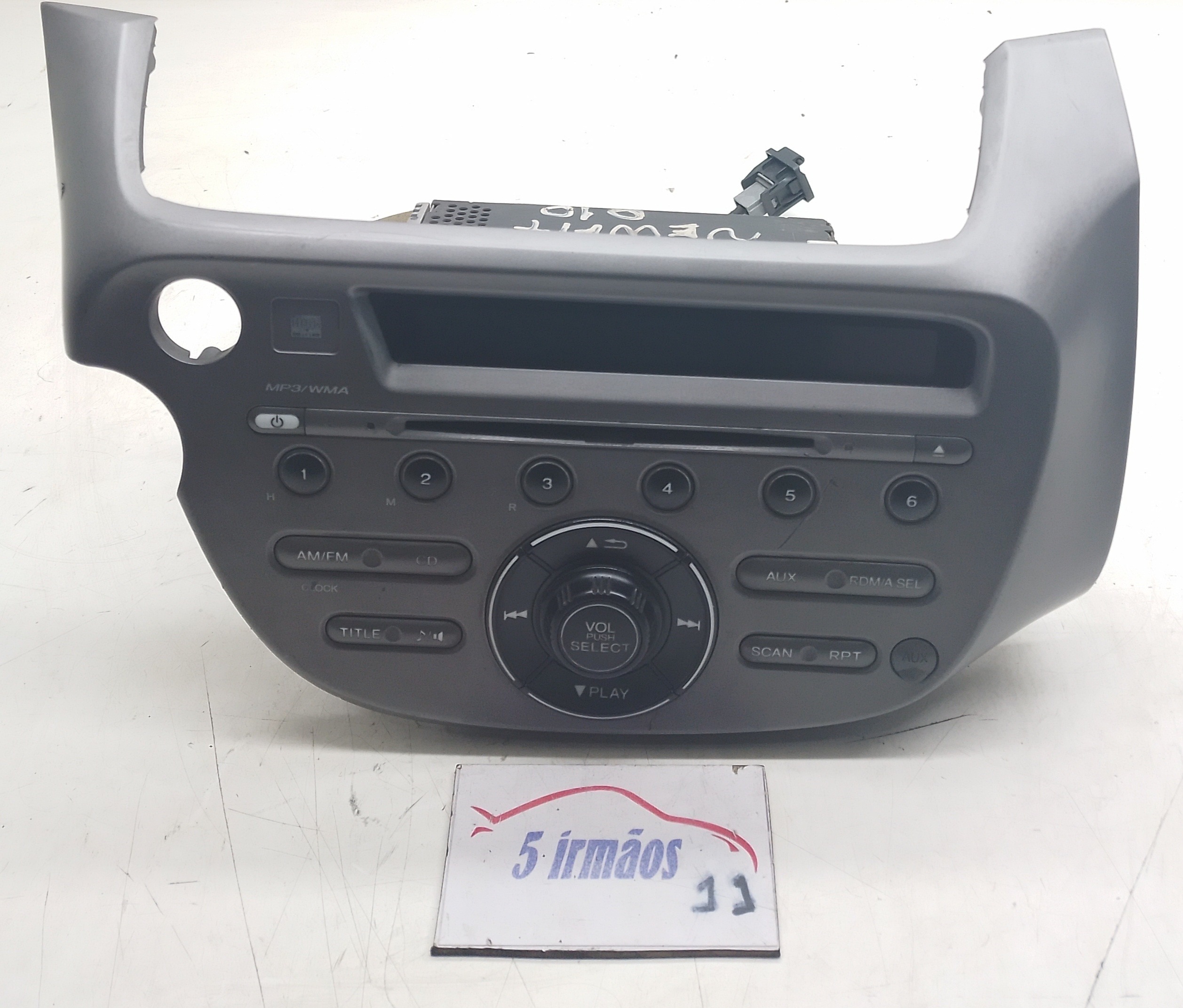 Rádio Cd Player Honda New Fit 1.5 2010 Nº39100tf0p010m1