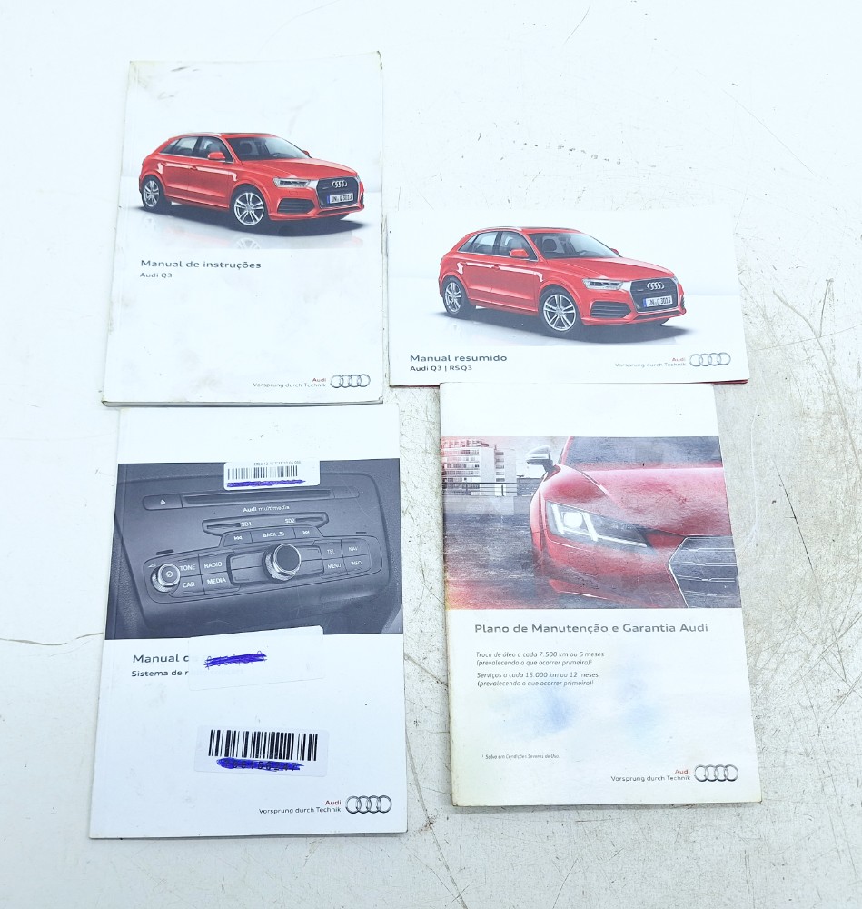 Manual Proprietário Audi Q3 1.4 2014 2015