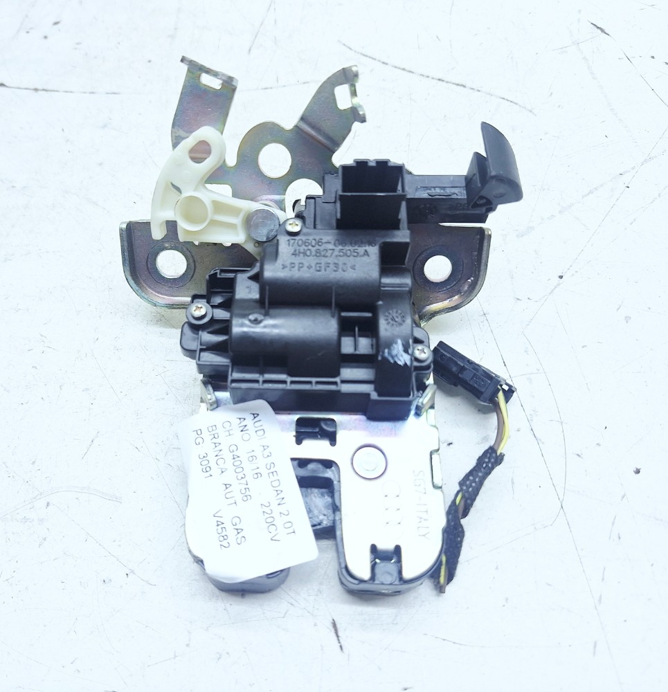 Fechadura Tampa Traseira A3 Sedan 2.0 2016 4h0827505a