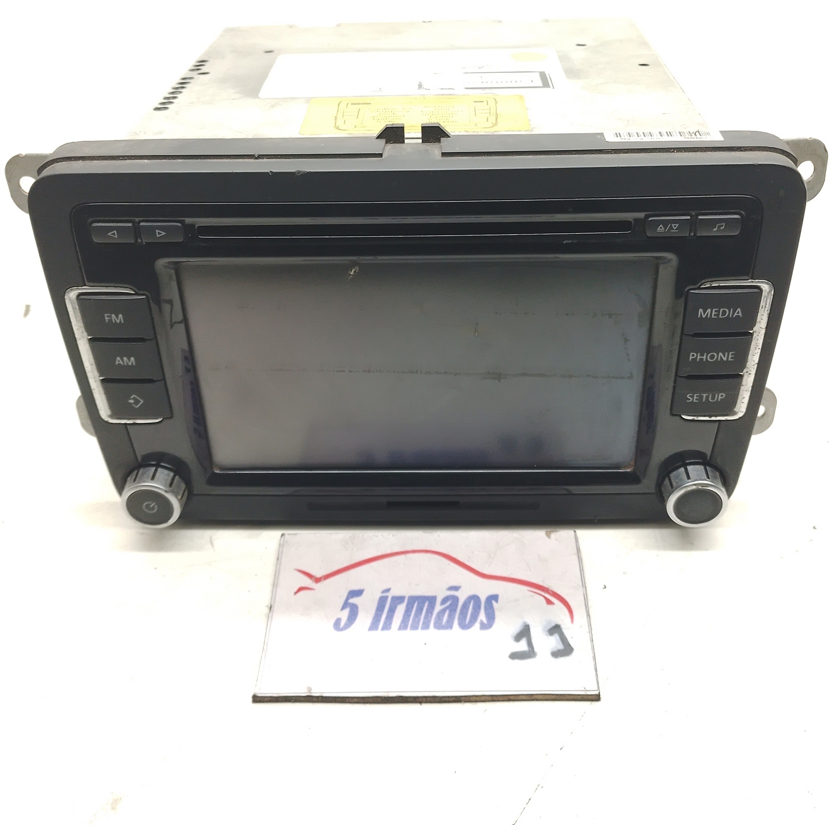 Visor Multimídia Volkswagen Jetta Tsi 2.0 2012 Nº5k0035190