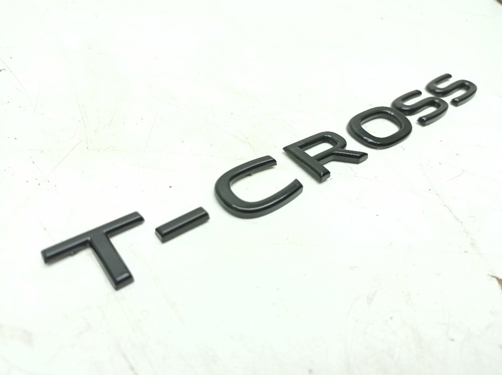 Emblema Tampa Traseira Vw Tcross Tsi 1.4 2024 2025 3
