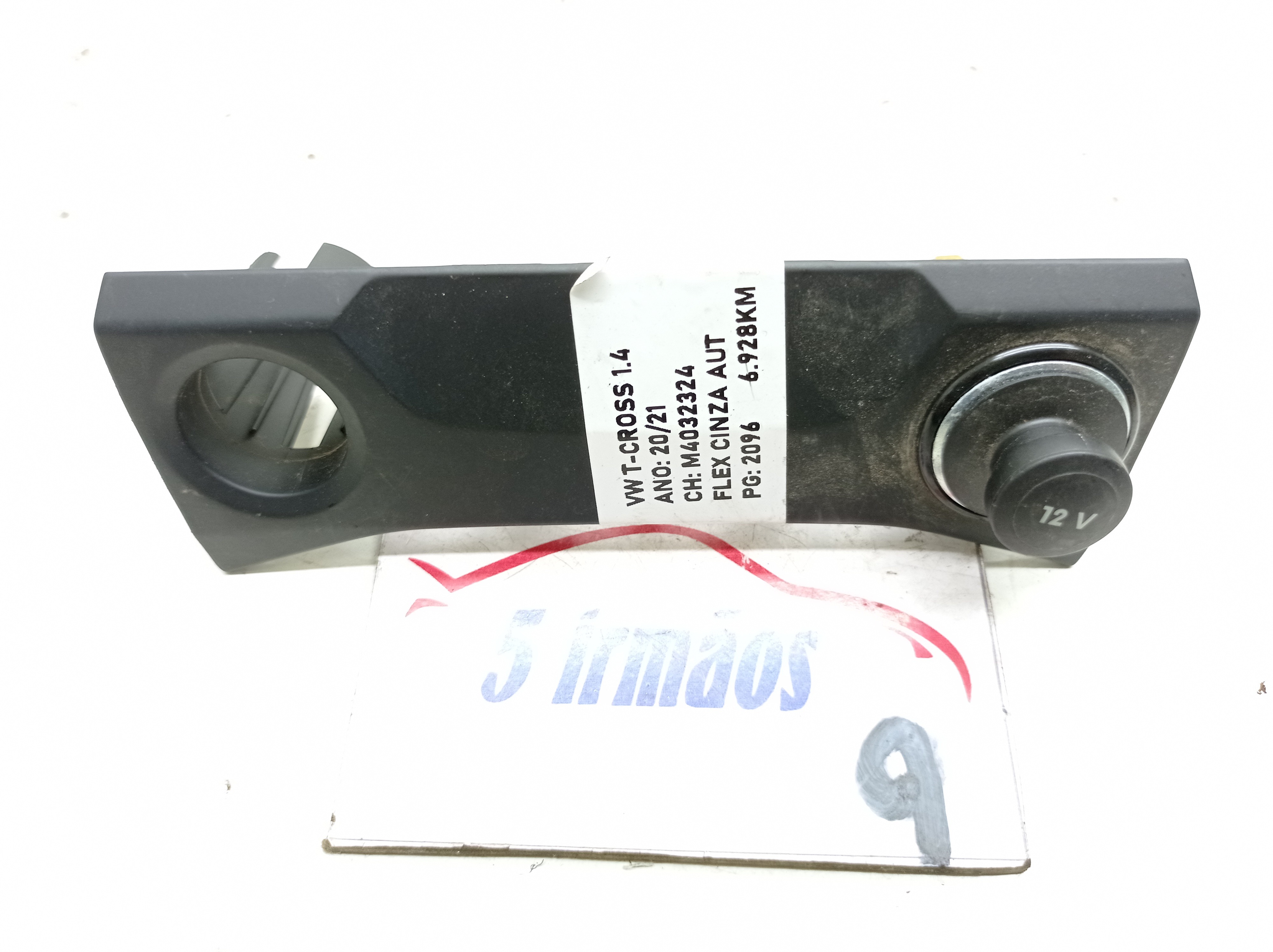 Acabamento Tomada Vw Tcross 1.4 2020 / 2021