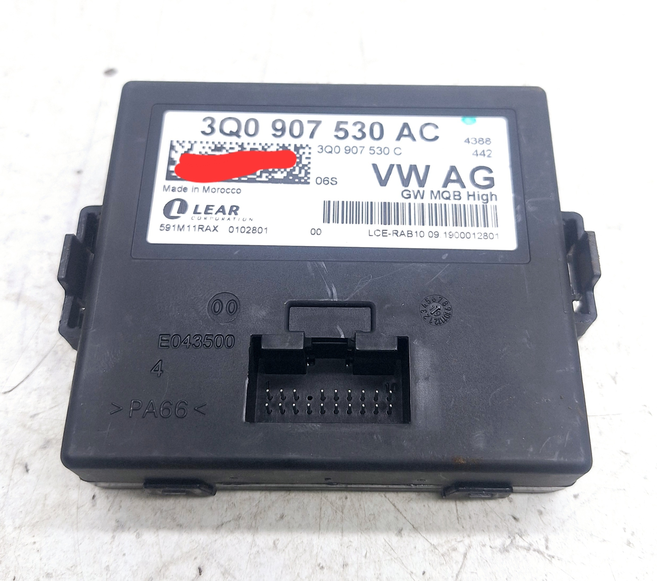 Módulo Gateway Audi A3 Sedan 2.0 2021 Nº3q0907530ac