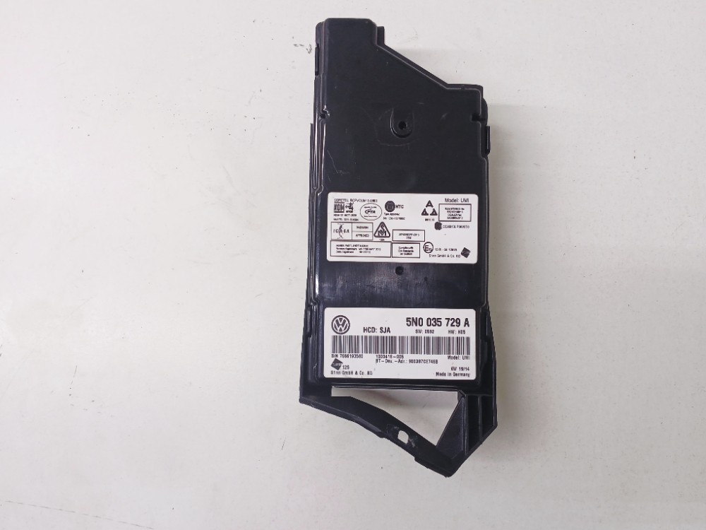 Modulo Entrada Midia Vw Fusca Tsi 2.0 2014 2015 5n0035729a