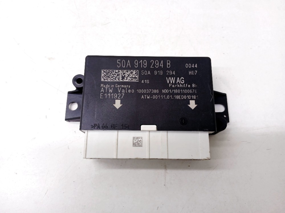 Modulo Estacionamento Vw Passat Tsi 2.0 2018 5qa919294b