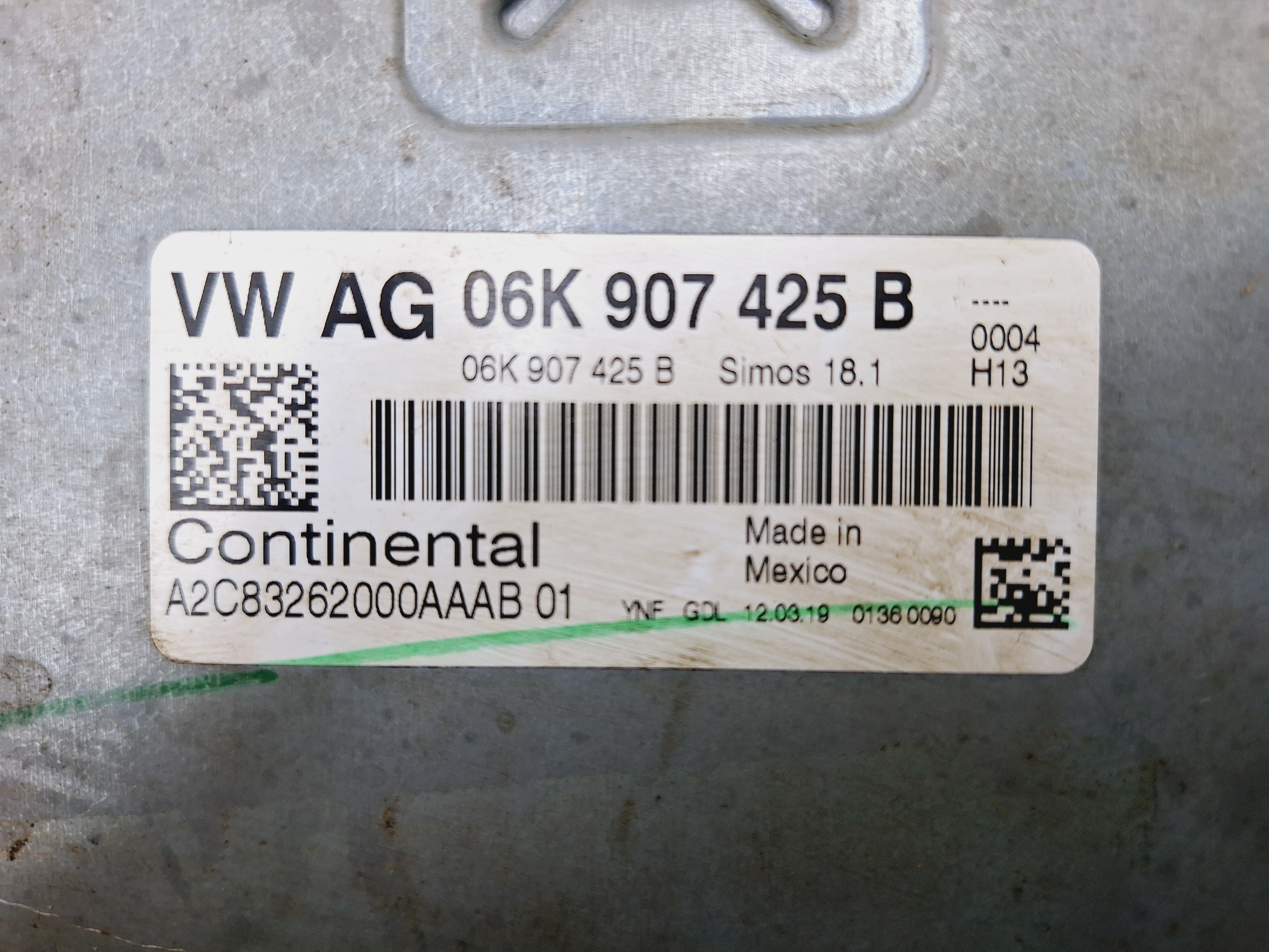 Kit Code Volkswagen Tiguan 2.0 R-line 2019 / 2019