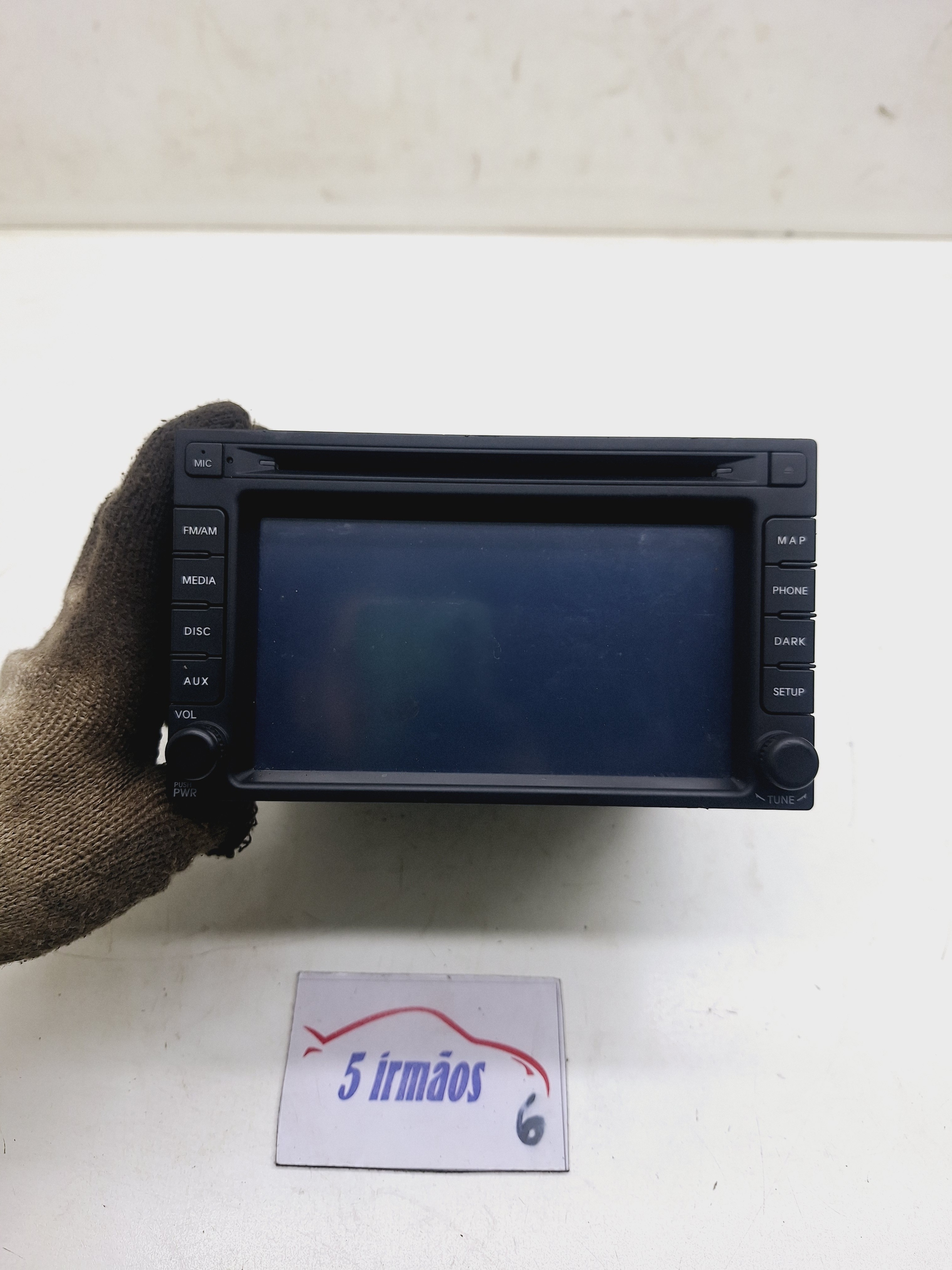 Radio Multimidia Hyundai Tucson 2.0 2014 Nºmtxt700jm Preto