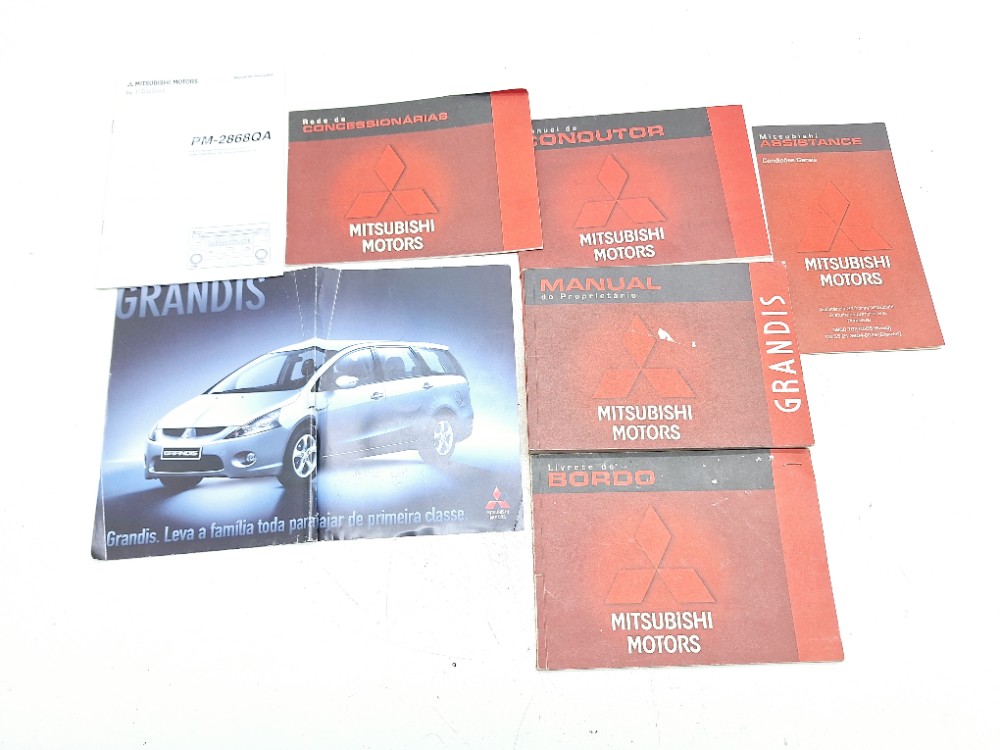 Manual Proprietário Mitsubishi Grandis 2.4 2007 2008