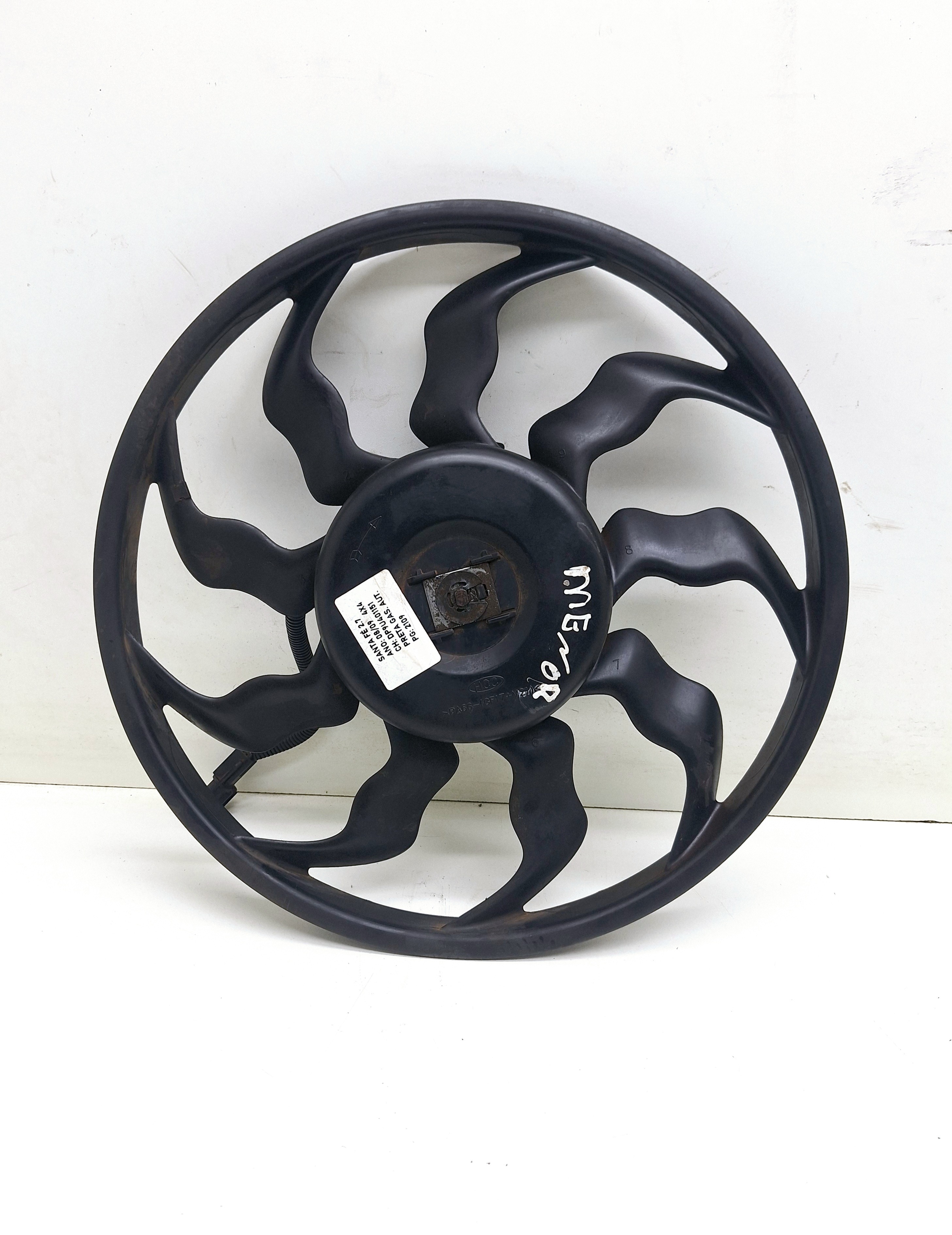 Ventoinha Radiador Menor C/ Motor Hyundai Santa Fé 2.7 2009