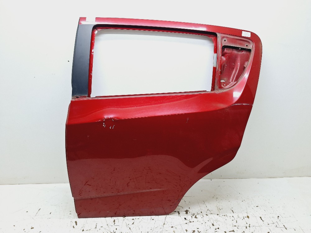 Porta Traseira Esquerda Chevrolet Sonic 1.6 Hatch 2011 2012  Traseira Esquerdo Vermelho