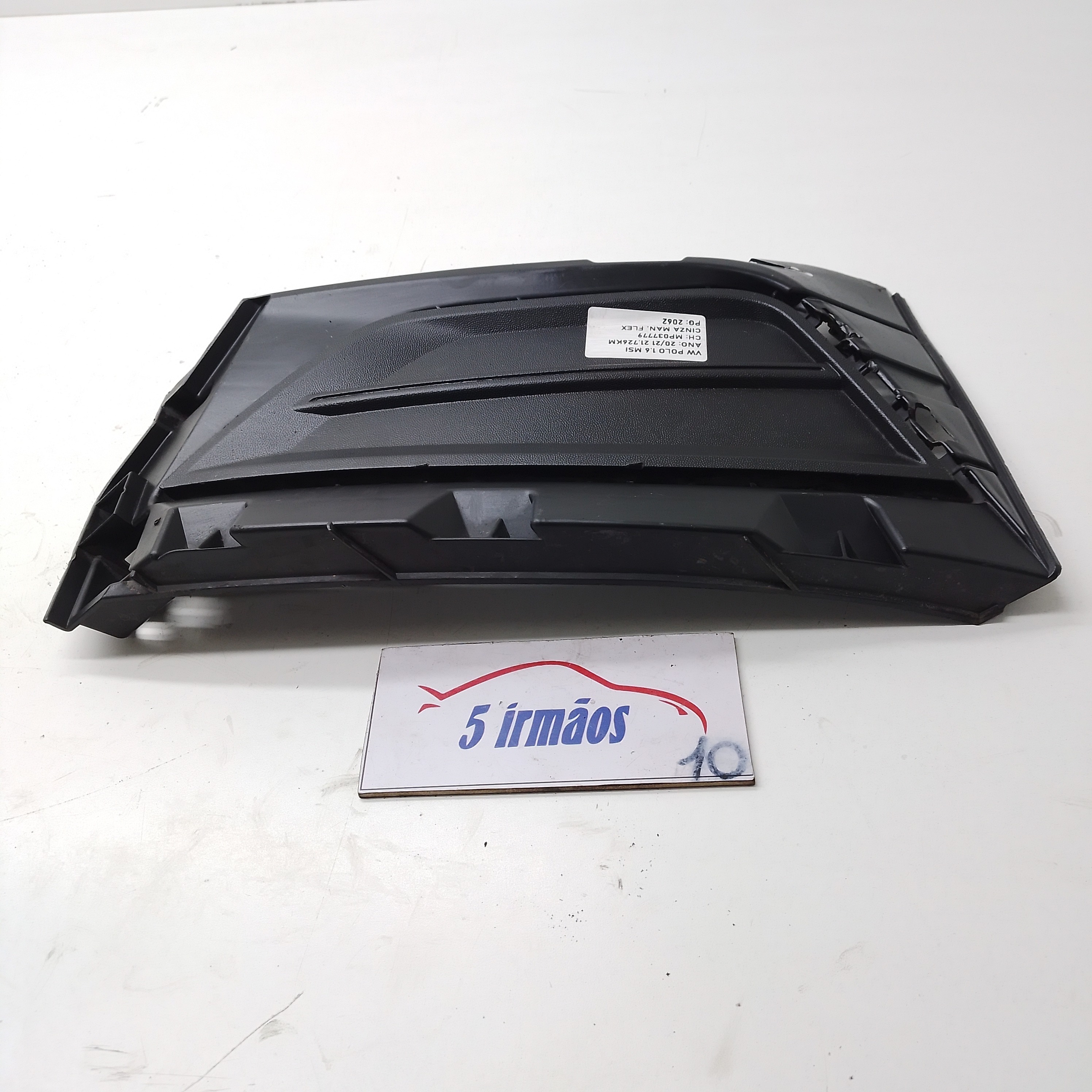 Acabamento Esquerdo Farol Milha Vw Polo Msi 1.6 2020 / 2021 Esquerdo