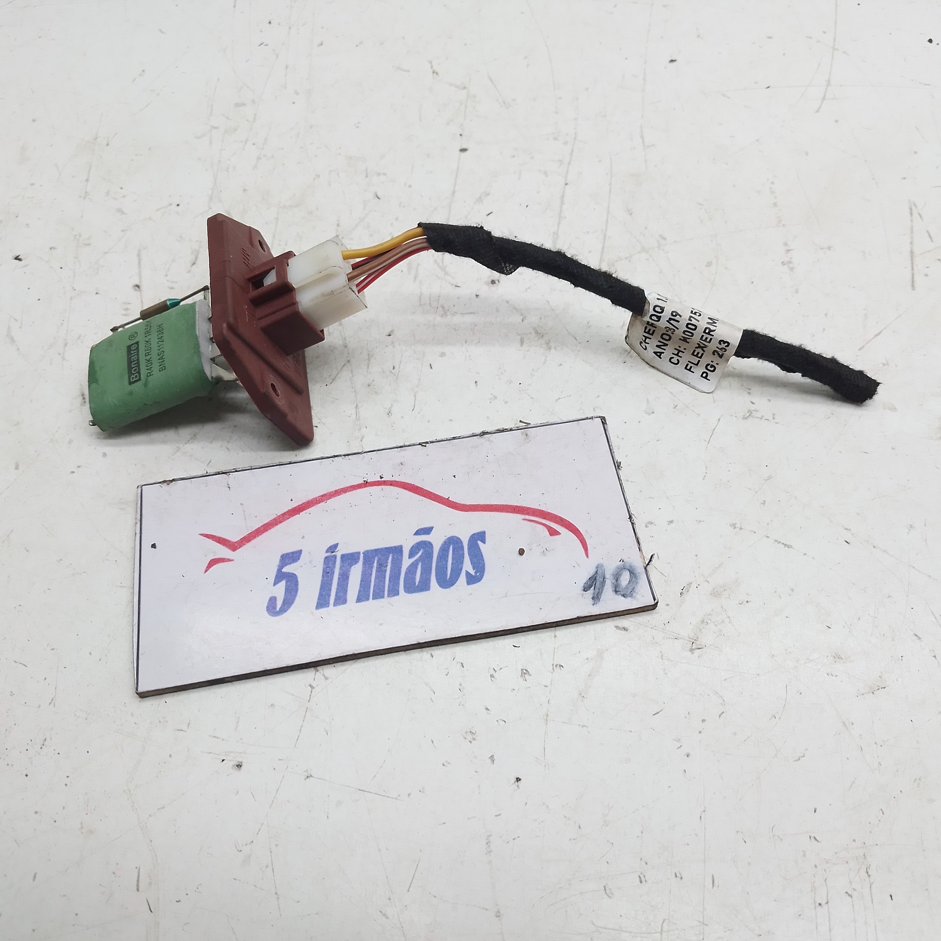 Resistencia Ar Condicionado Chery New Qq 1.0 2018 2019