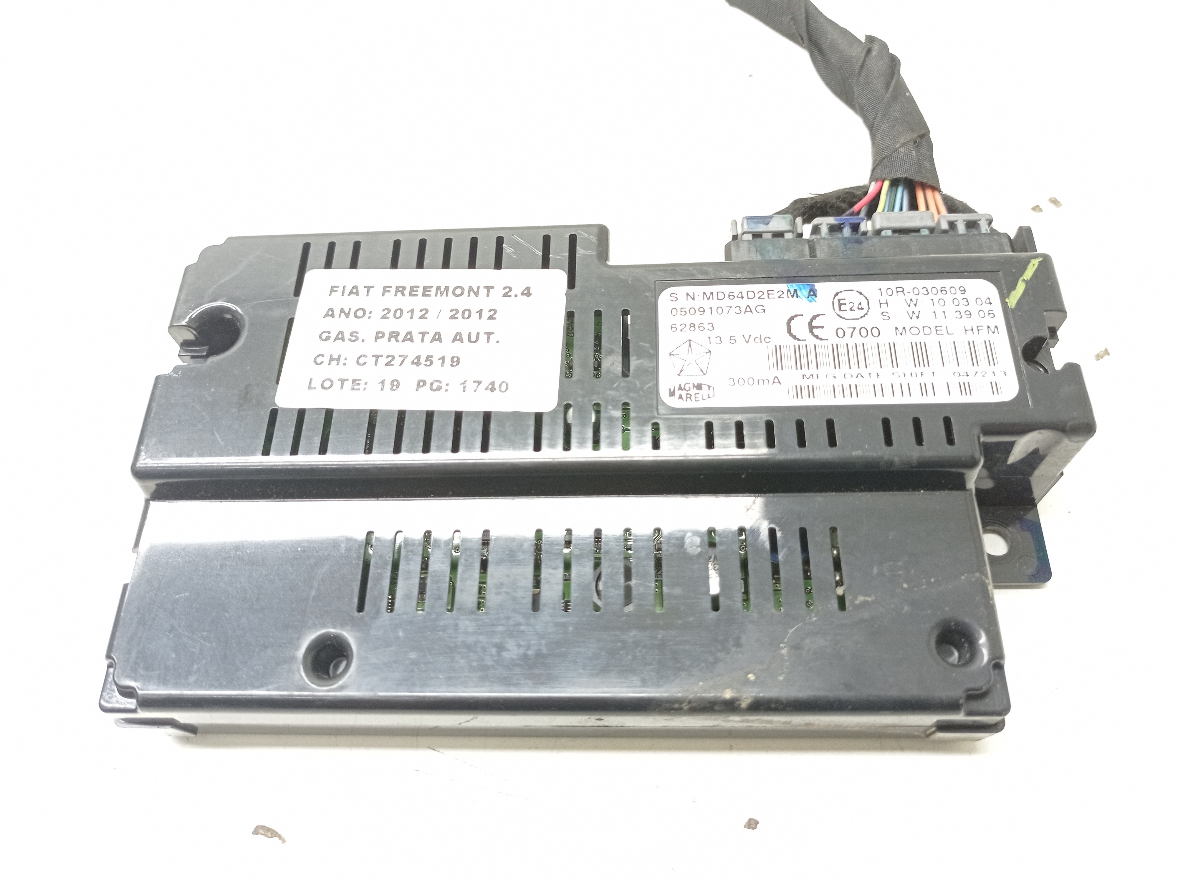 Módulo Amplificador Som Fiat Freemont 2.4 2011 2012 05090107