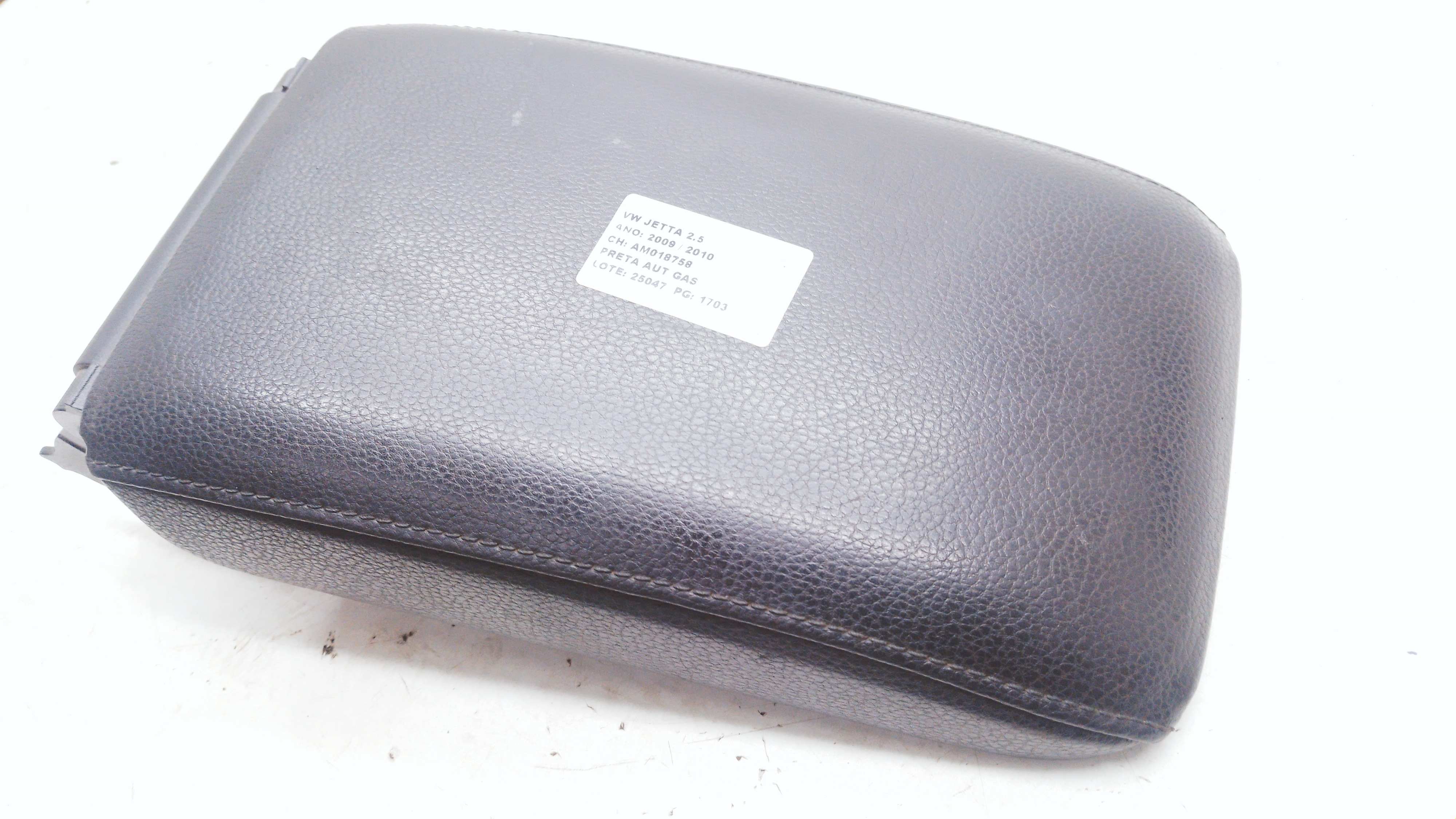 Apoio Braço Console Central Vw Jetta 2.5 2009/ 2010 Preto