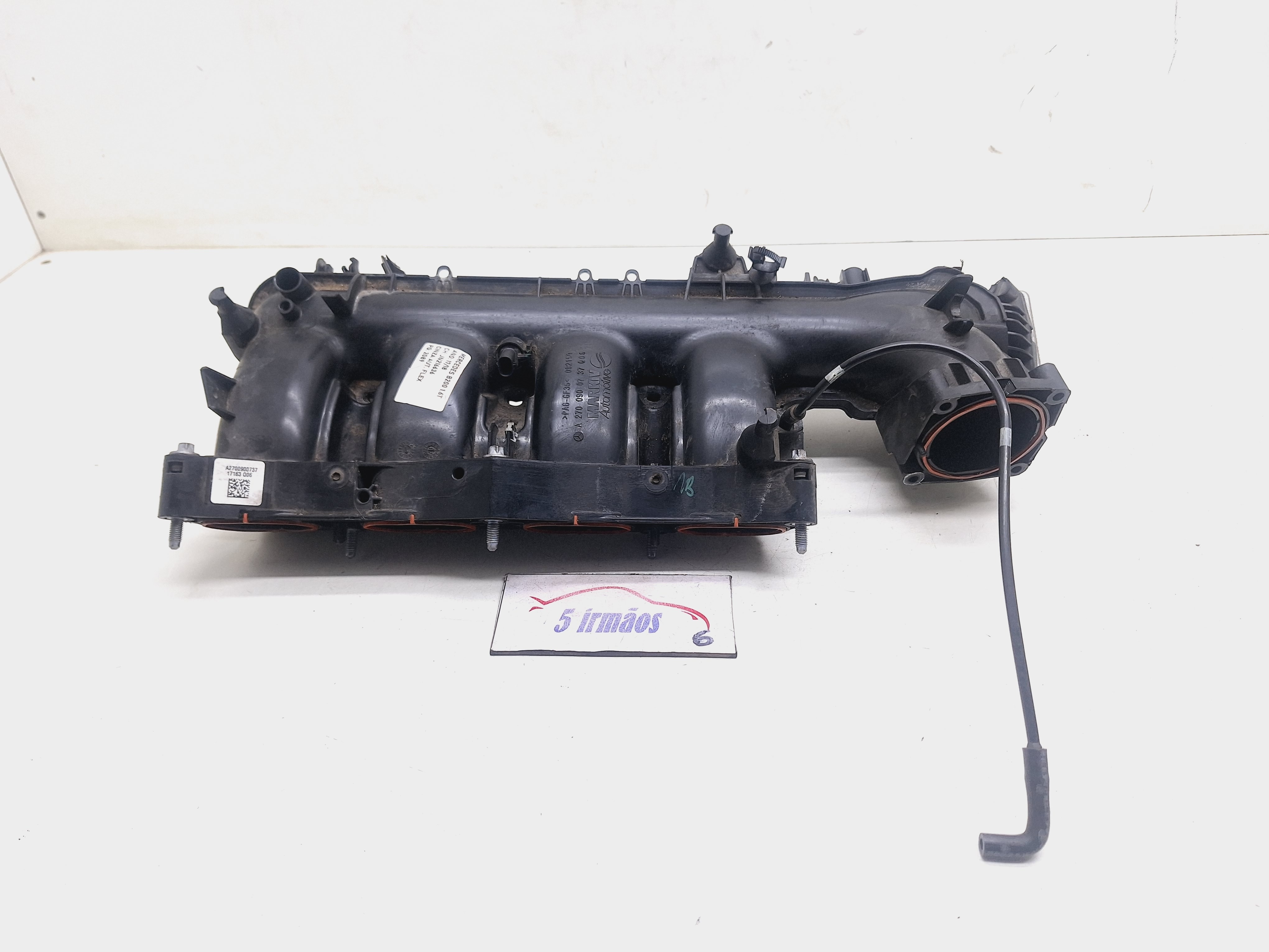 Coletor Admissão Mercedes B200 1.6 Aut 2018 Nºa2700900737006