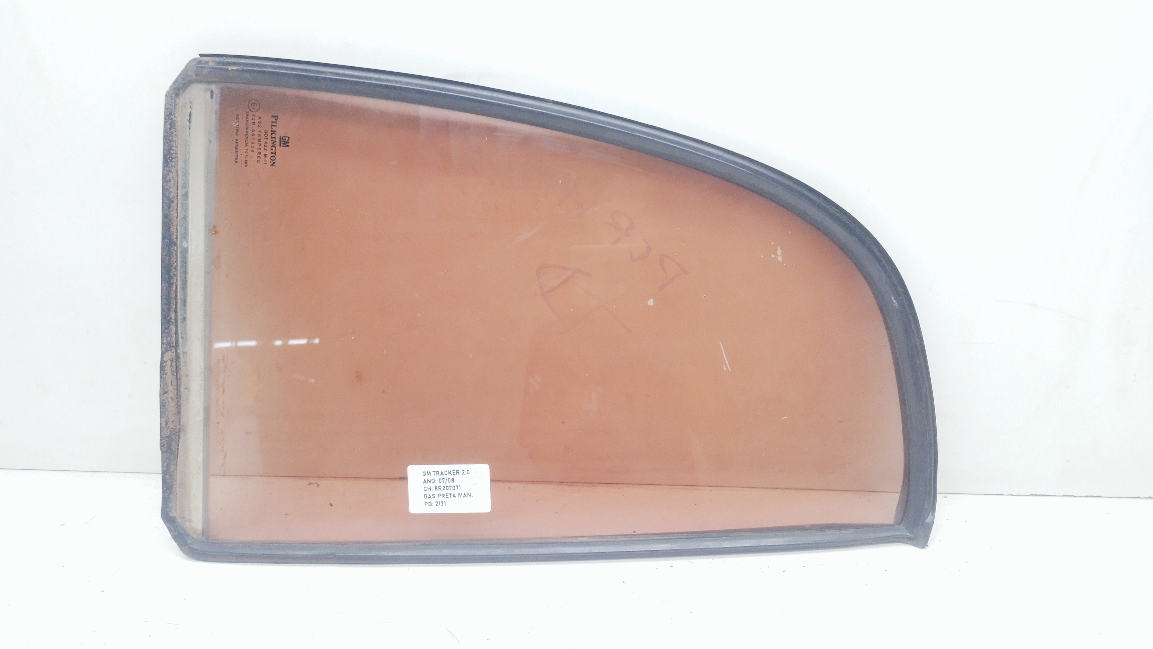 Vidro Fixo Traseiro Direito Gm Tracker 2.0 2008 Nº8466565d