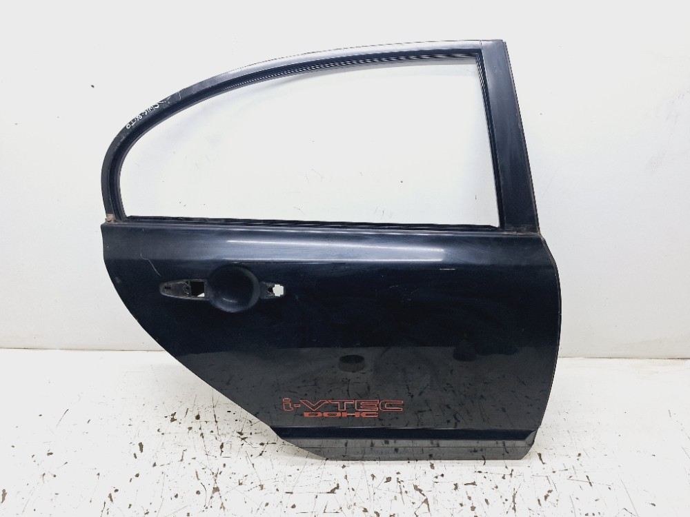 Porta Traseira Direita Honda Civic Si 2007 2008 Traseira Direita Preto