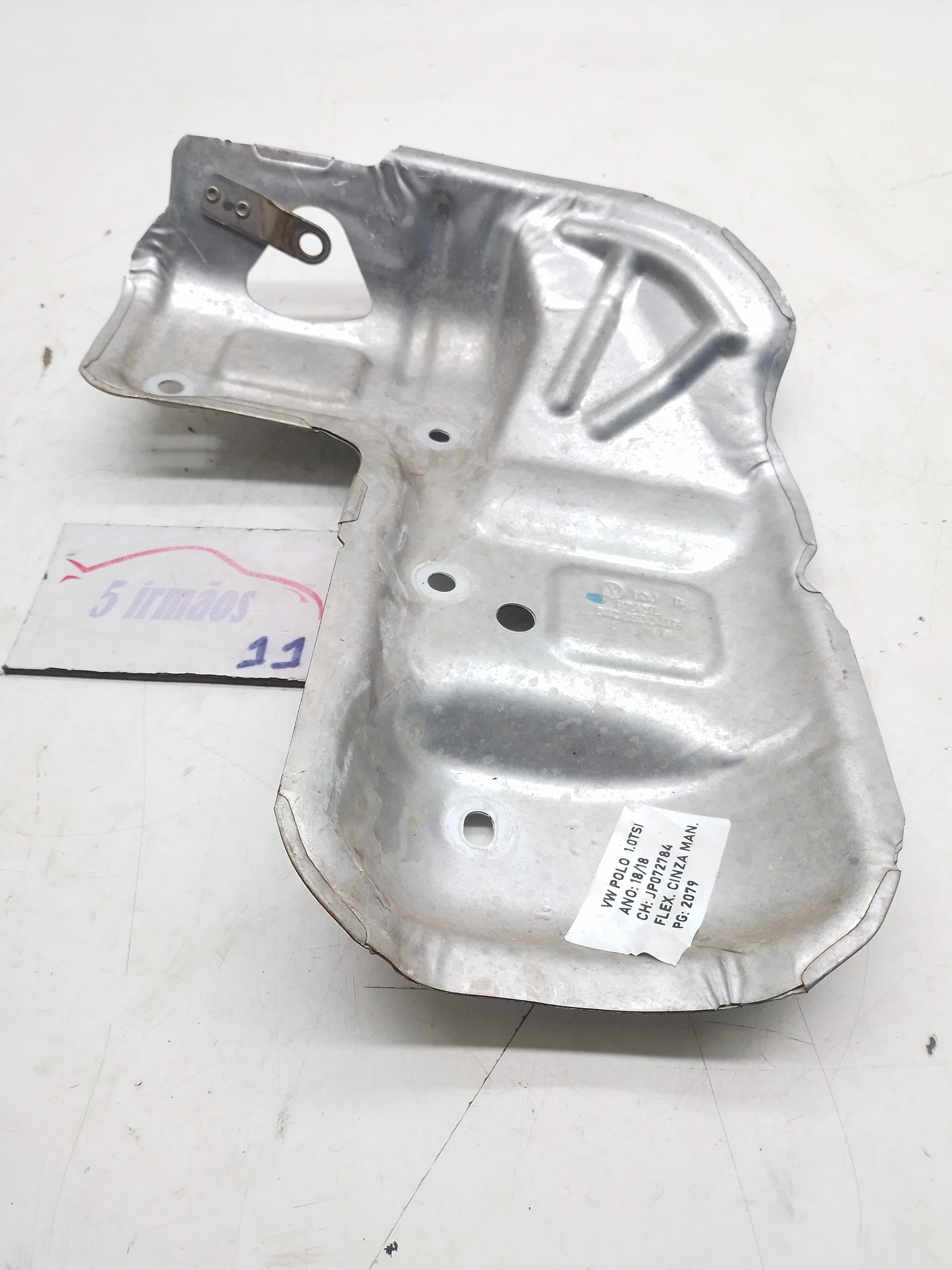 Protetor Defletor Catalisador Vw Polo 1.0 2018 Nº04c253041g