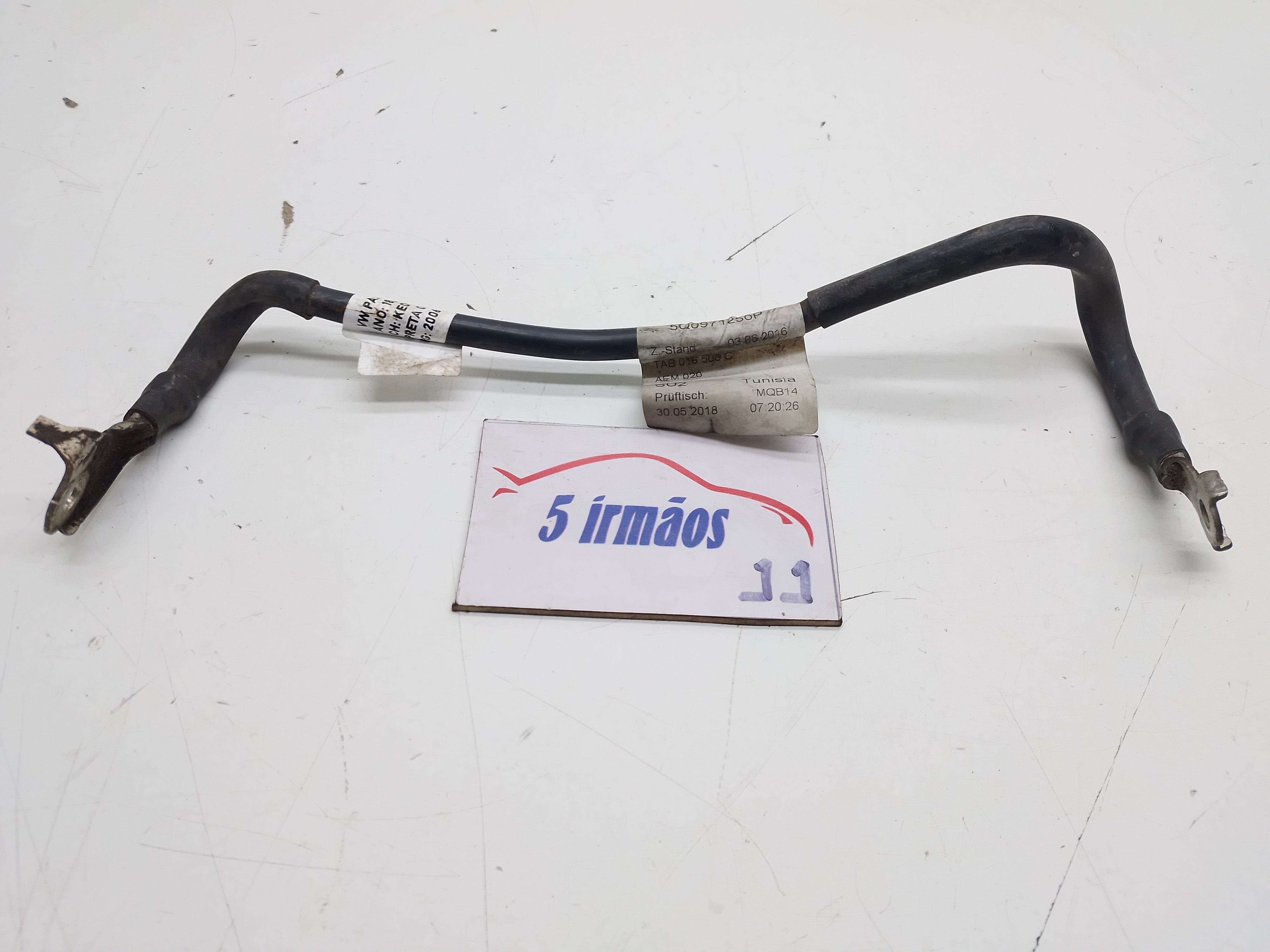 Cabo Polo Negativo Bateria Vw Passat Tsi 2.0 2018 / 2019