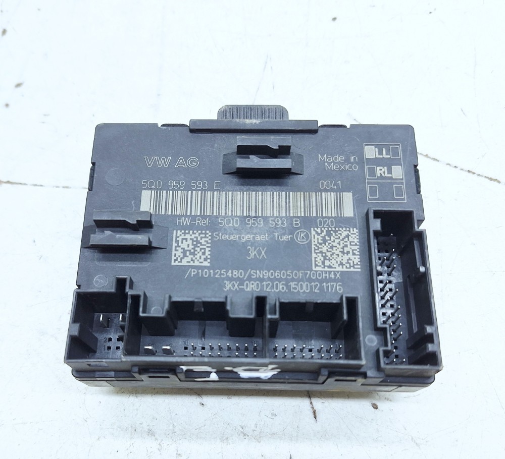 Módulo Porta Dianteira Esquerda A3 2.0 2016 5q0959593b