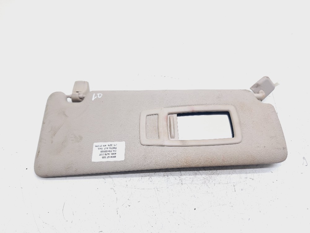 Quebra Sol Direito C Espelho Bmw 320i Gt 2.0 2014 2015