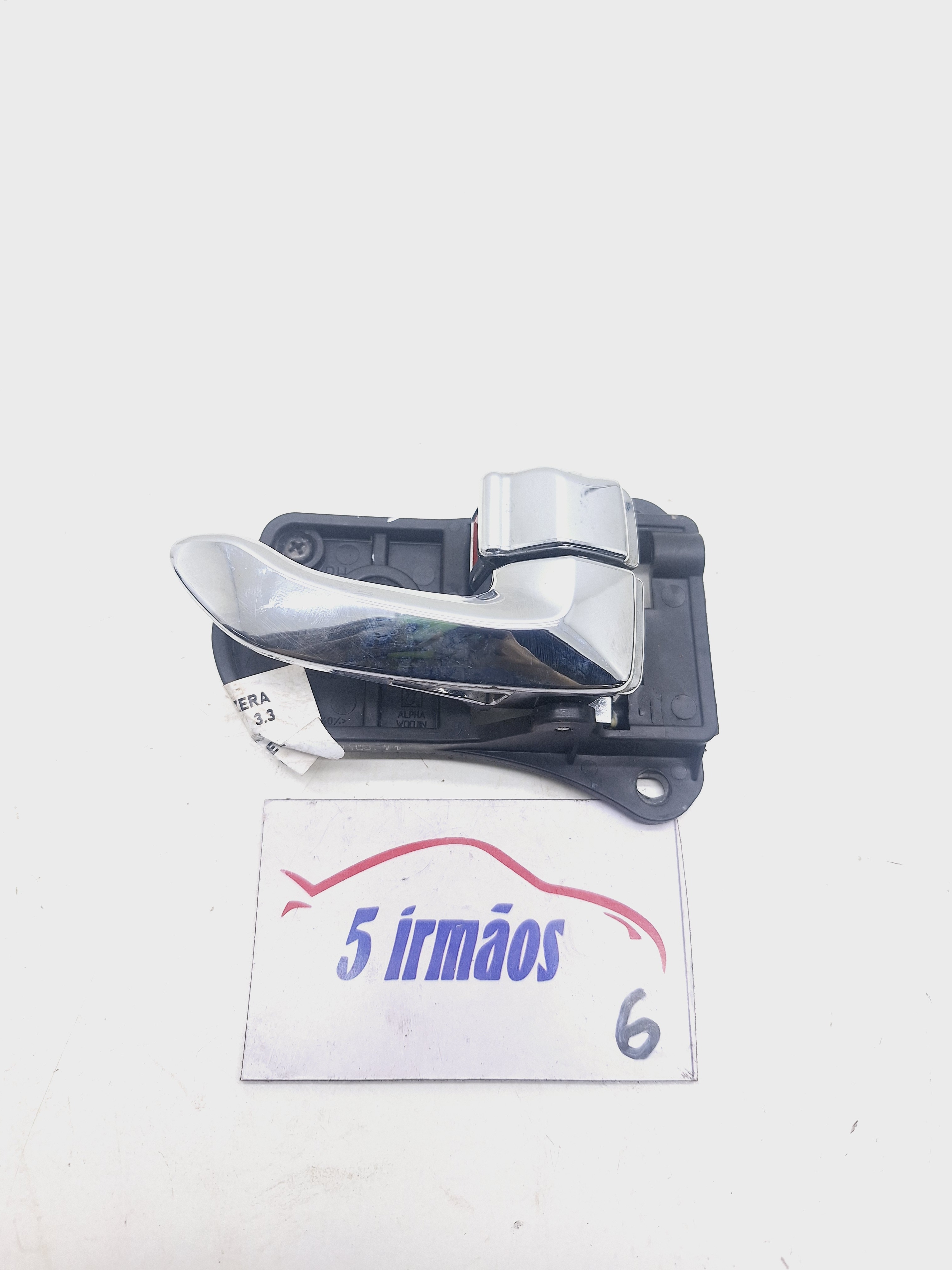 Maçaneta Interna Traseira Direita Hyundai Azera 3.3 2011  Preto