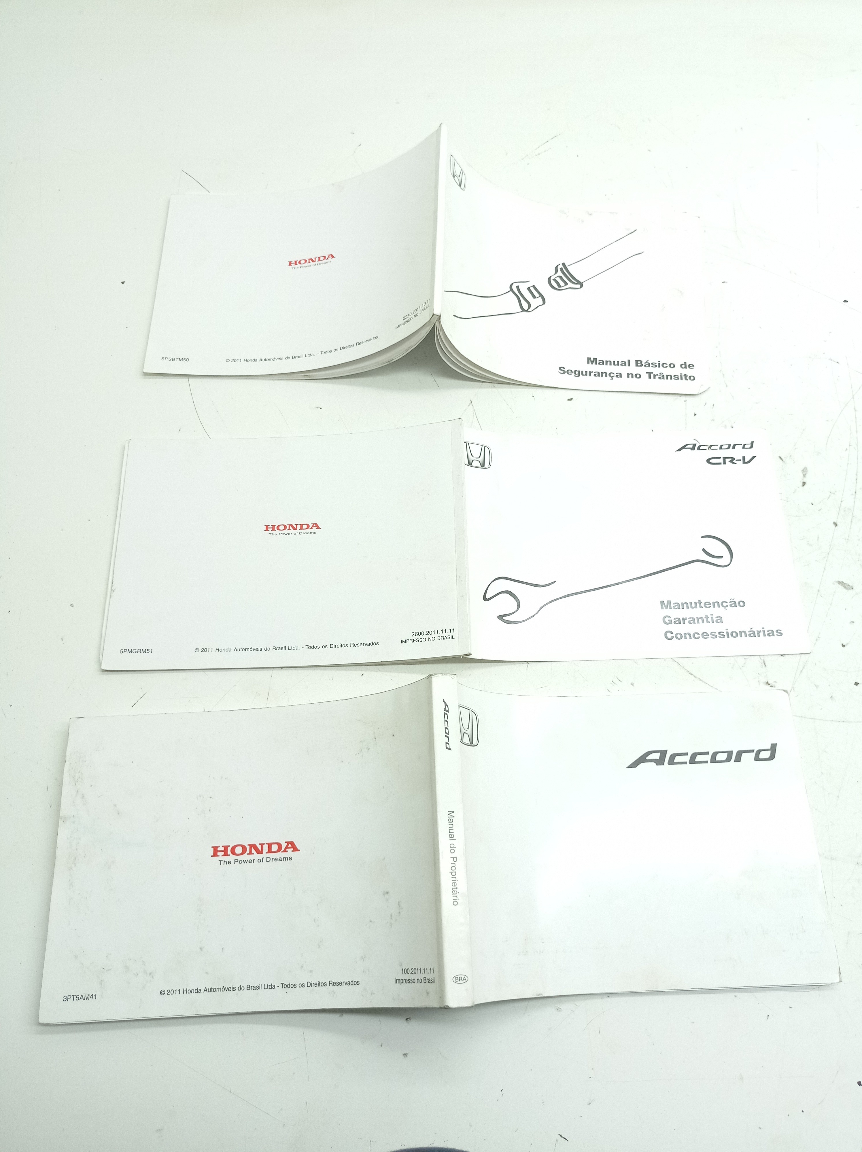 Manual Proprietário Honda Accord 2005 / 2006 / 2007