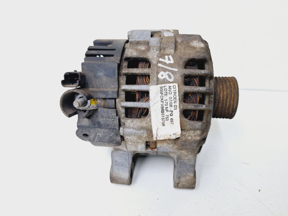 Alternador Citroen C3 1.6 2004 Á 2008 9637398980