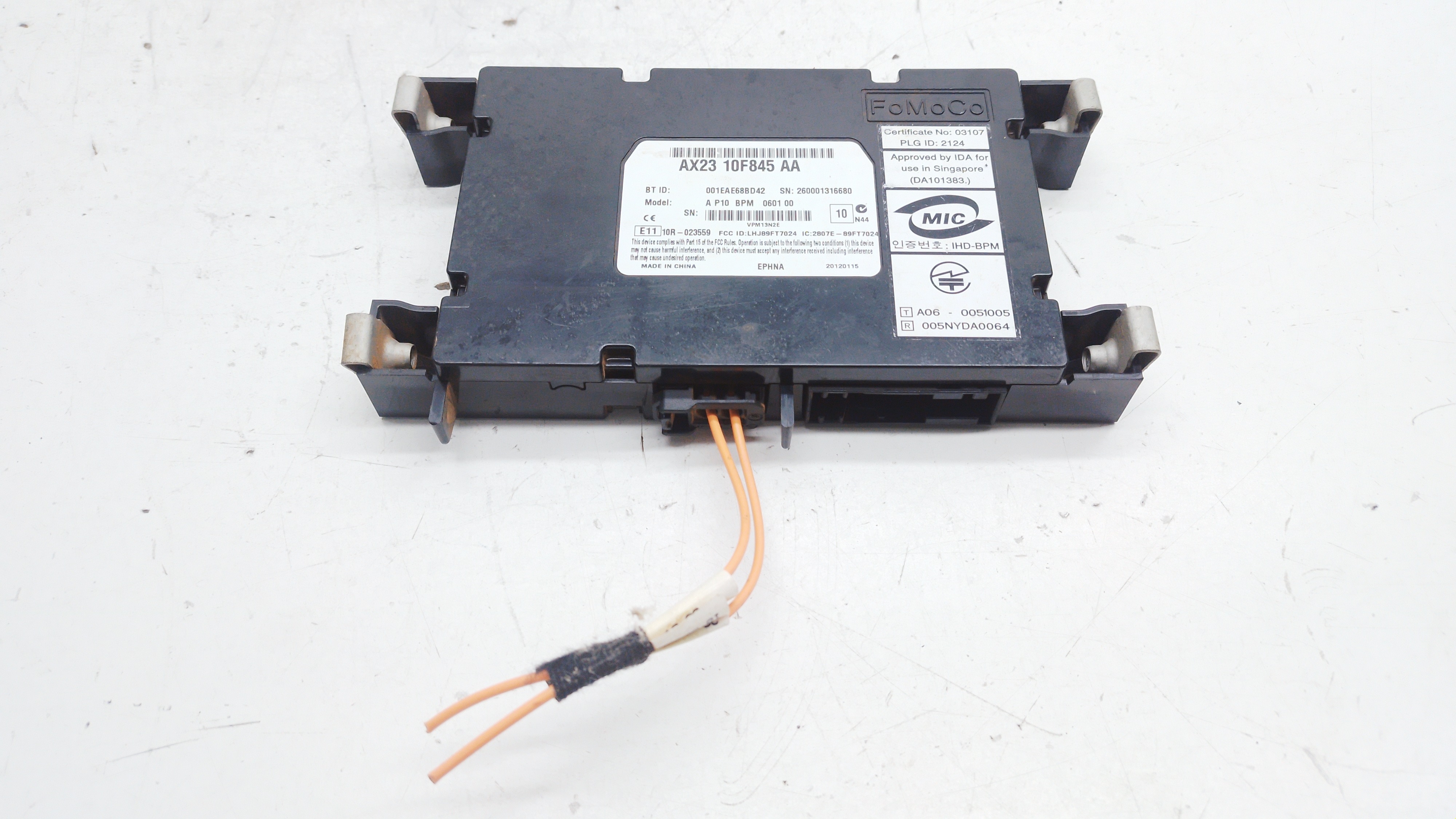 Módulo Bluetooth Freelander 2 2012 Nºax2310f845aa