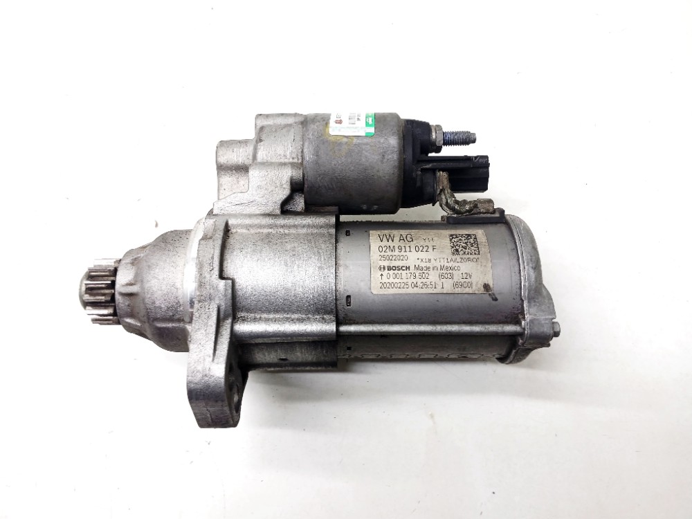 Motor Partida Vw Jetta Rl Tsi 1.4 2019 2020 02m911022f