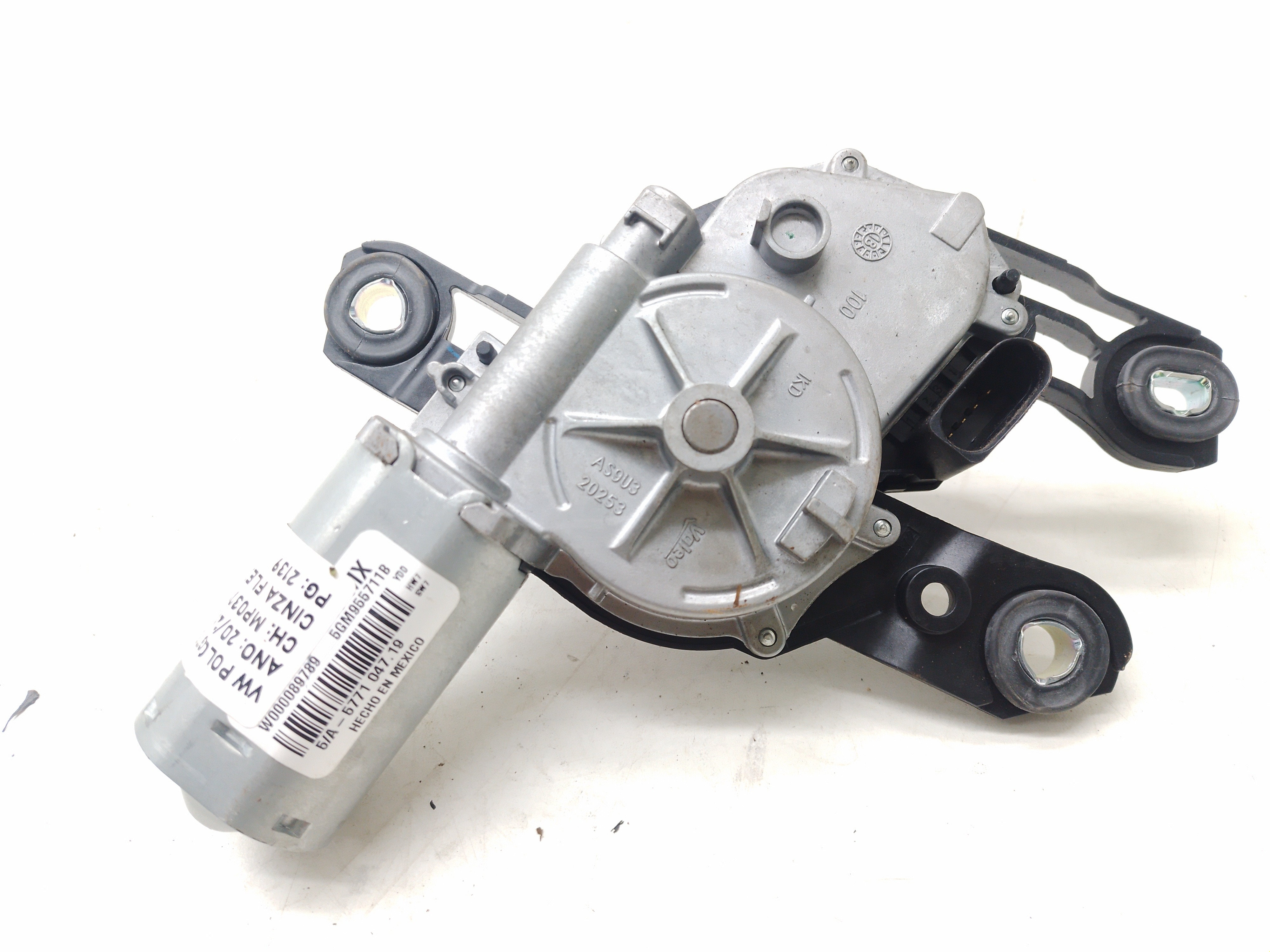 Motor Limpador Vigia Traseiro Vw Polo Gts 1.4 2020 / 2021