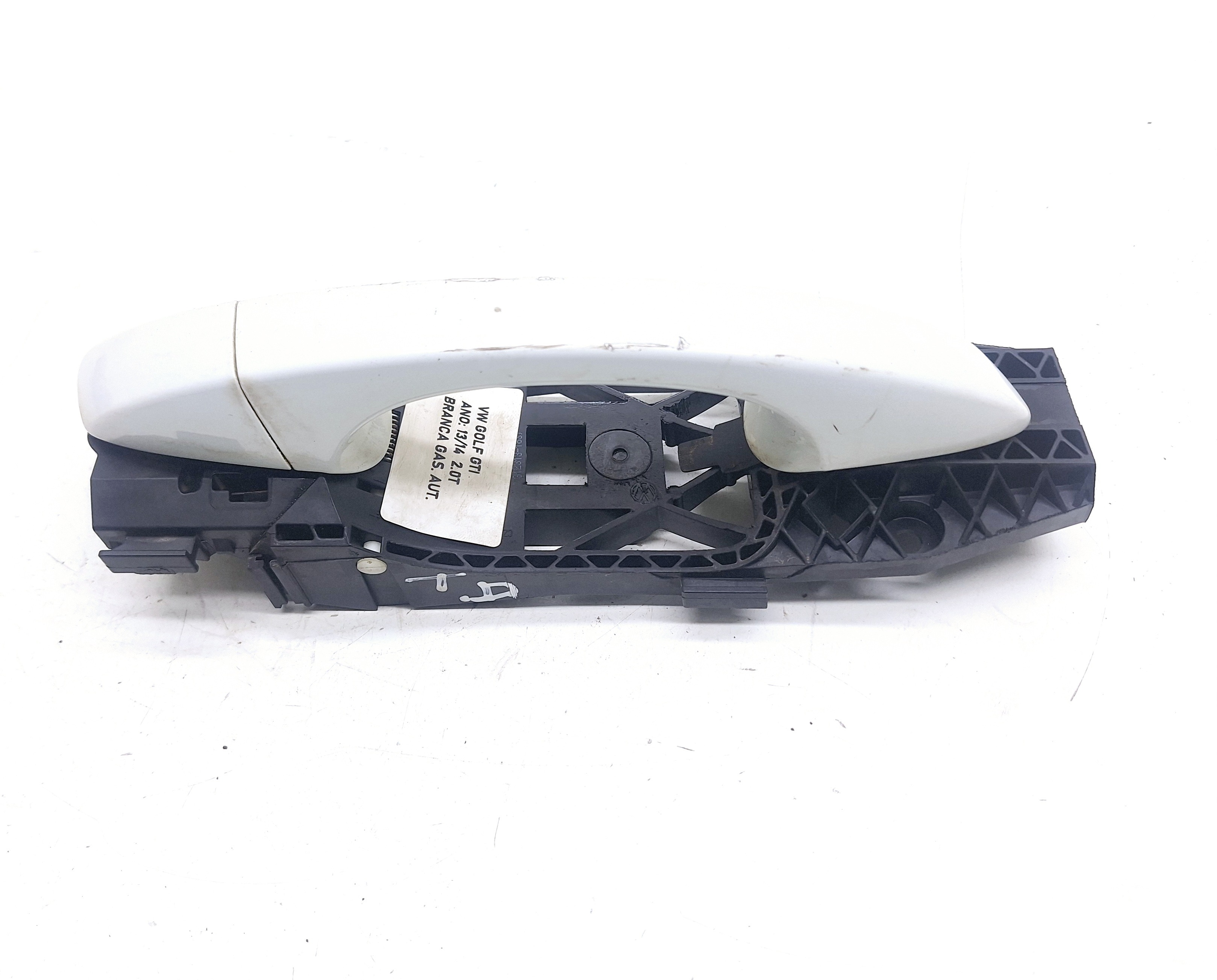 Maçaneta Externa Traseira Direita Vw Golf Gti 2.0 2014  Branco Traseira